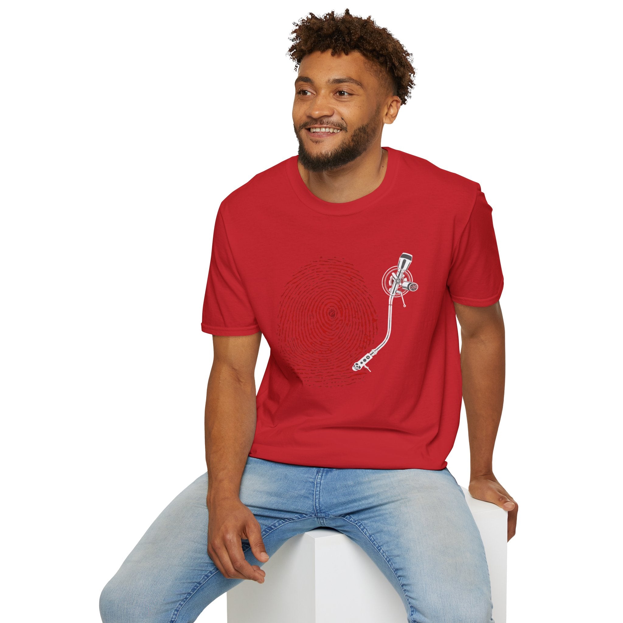 Fingerprint Turntable — T-Shirt