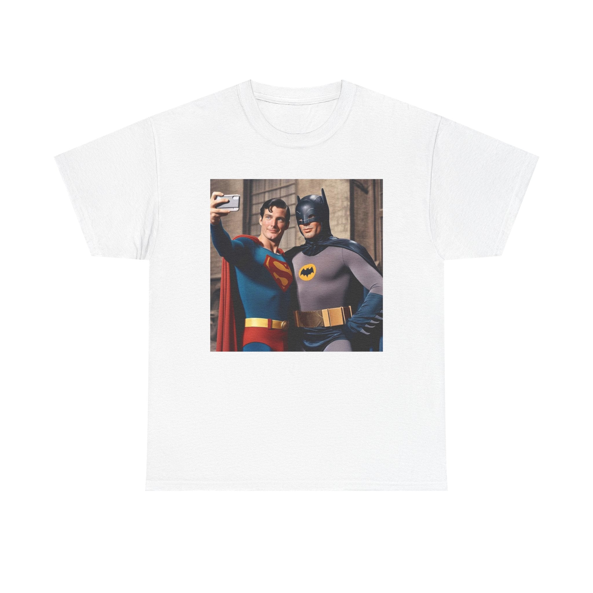 Retro Superhero Selfie - T shirt