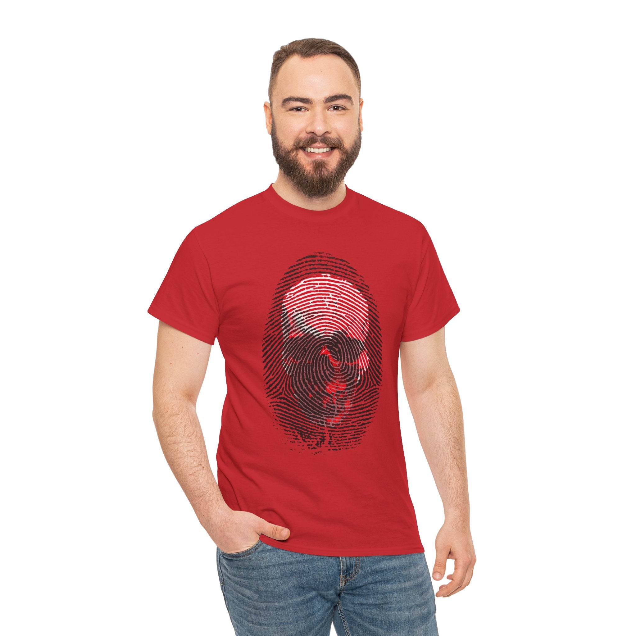 Skull Fingerprint — T-Shirt