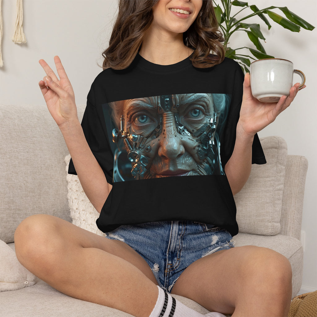Cybernetic Old Face —T‑Shirt