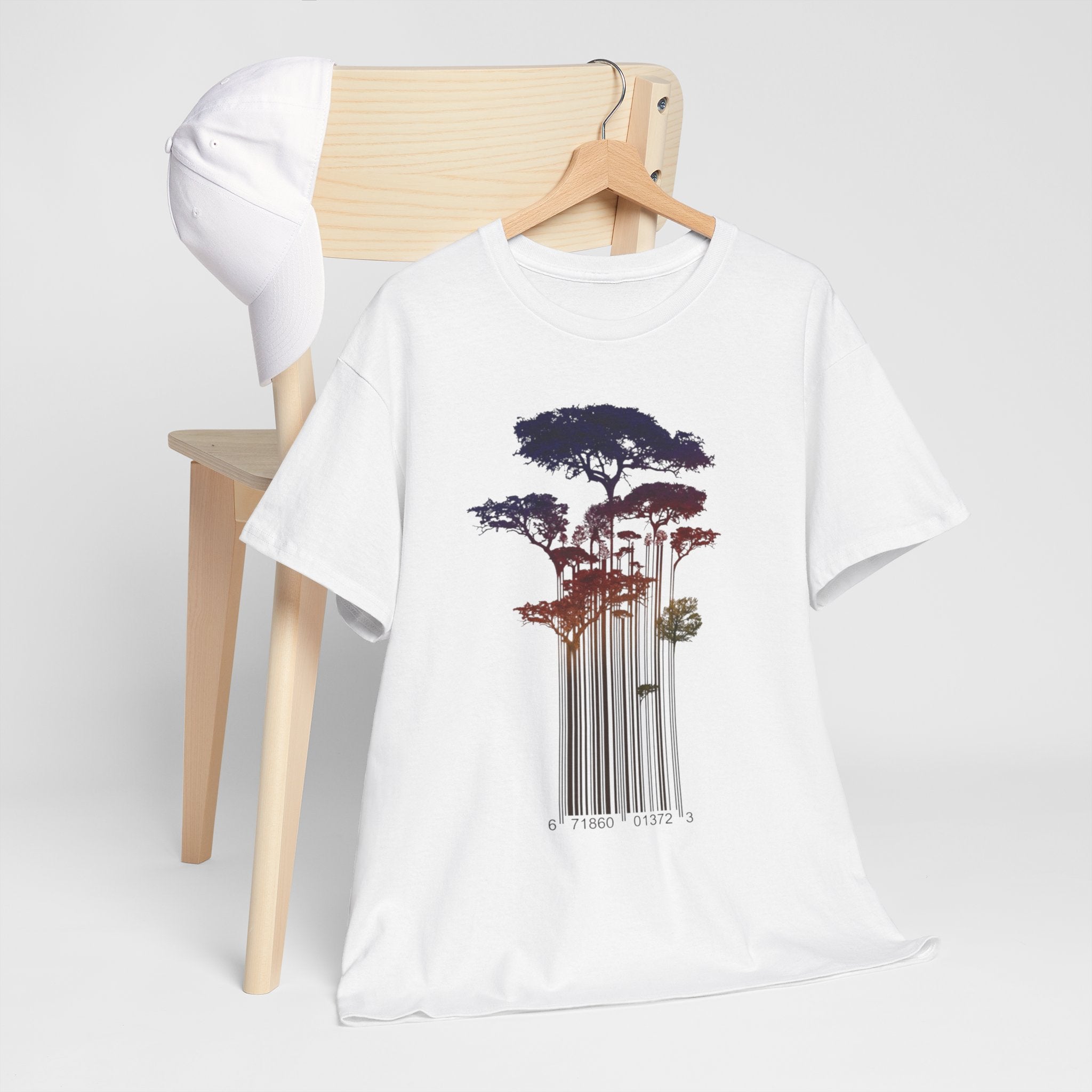 Tree Barcode — T-Shirt
