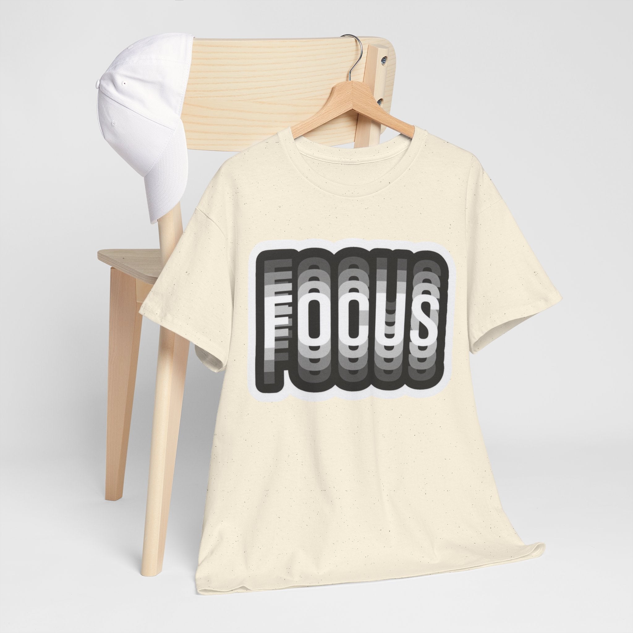Focus Optical Illusion — T Shirt