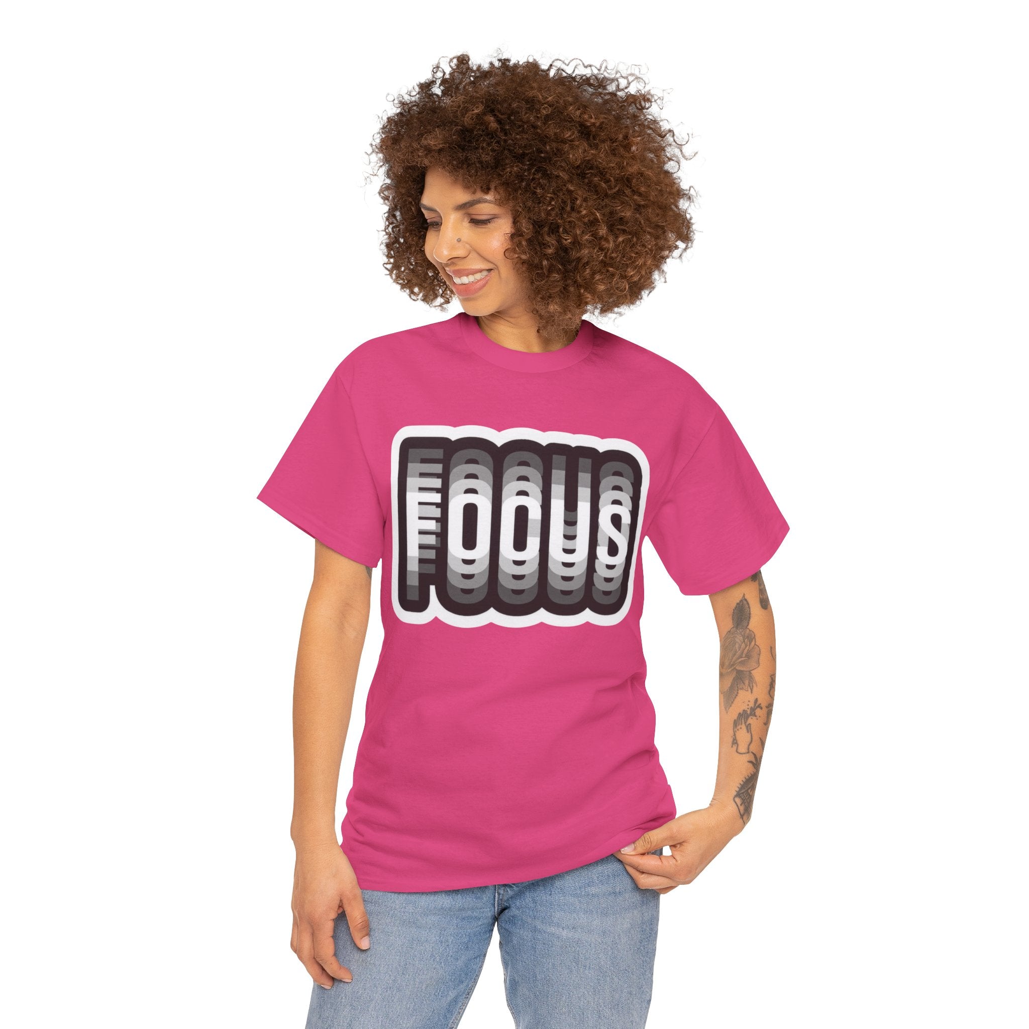 Focus Optical Illusion — T Shirt