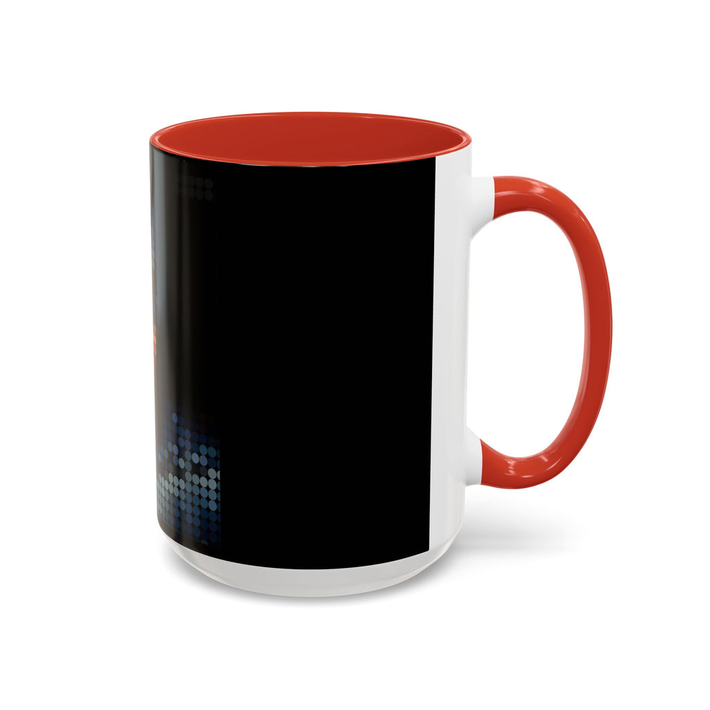 Pixel Art Dark Knight — Coffee Mug