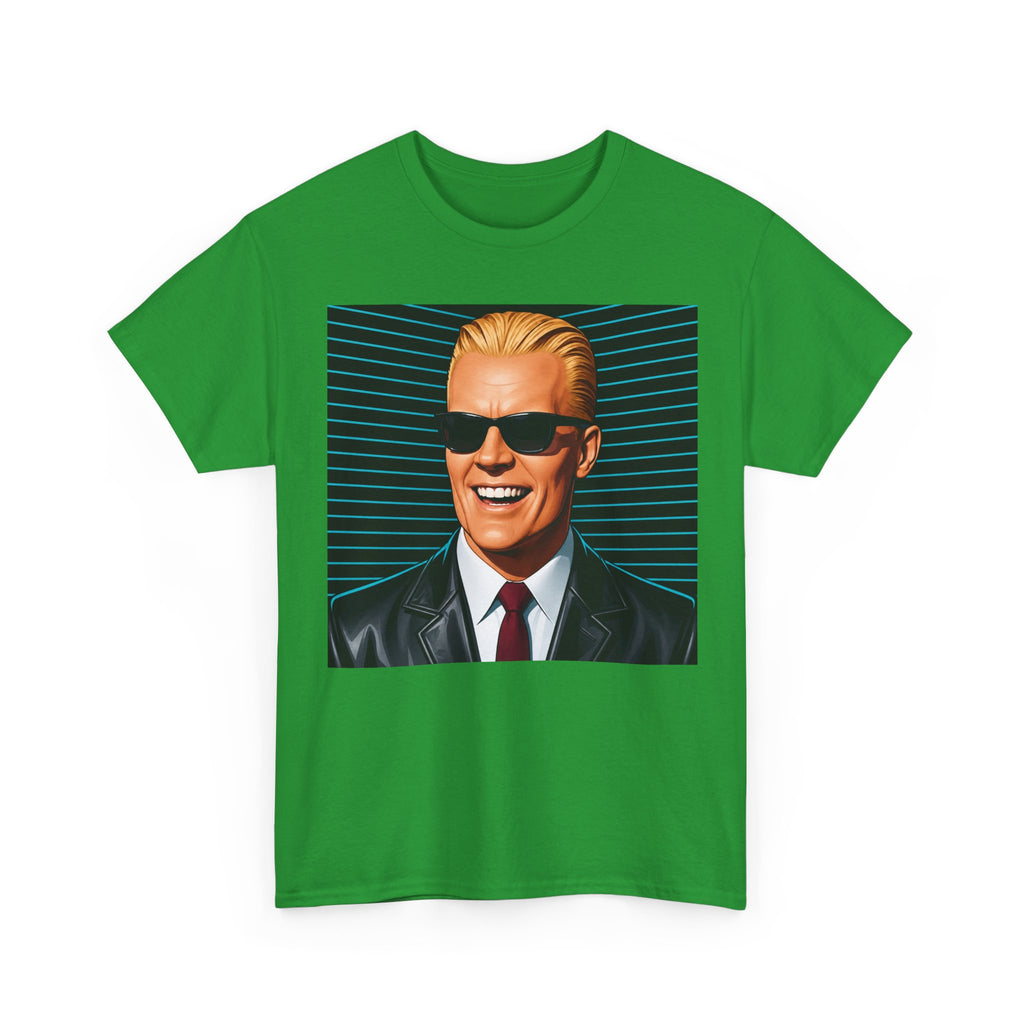 Max Headroom Glitch T-Shirt – retro tv series graphic tee.