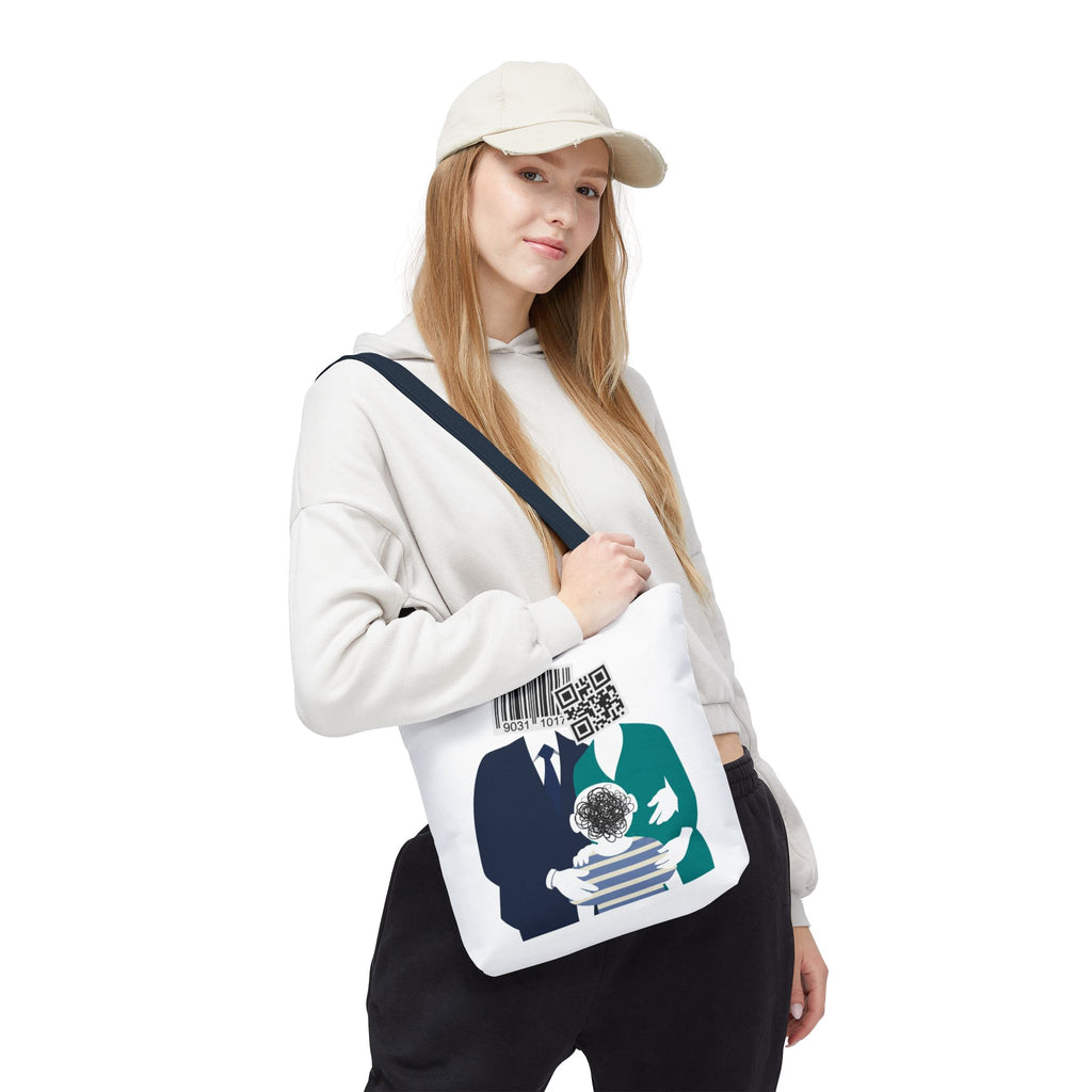 Barcode Family Portrait Tote Bag