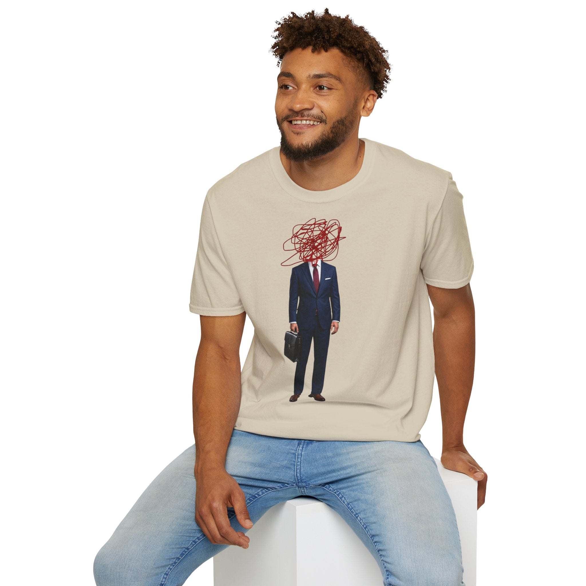 Anxious Businessman — T-Shirt