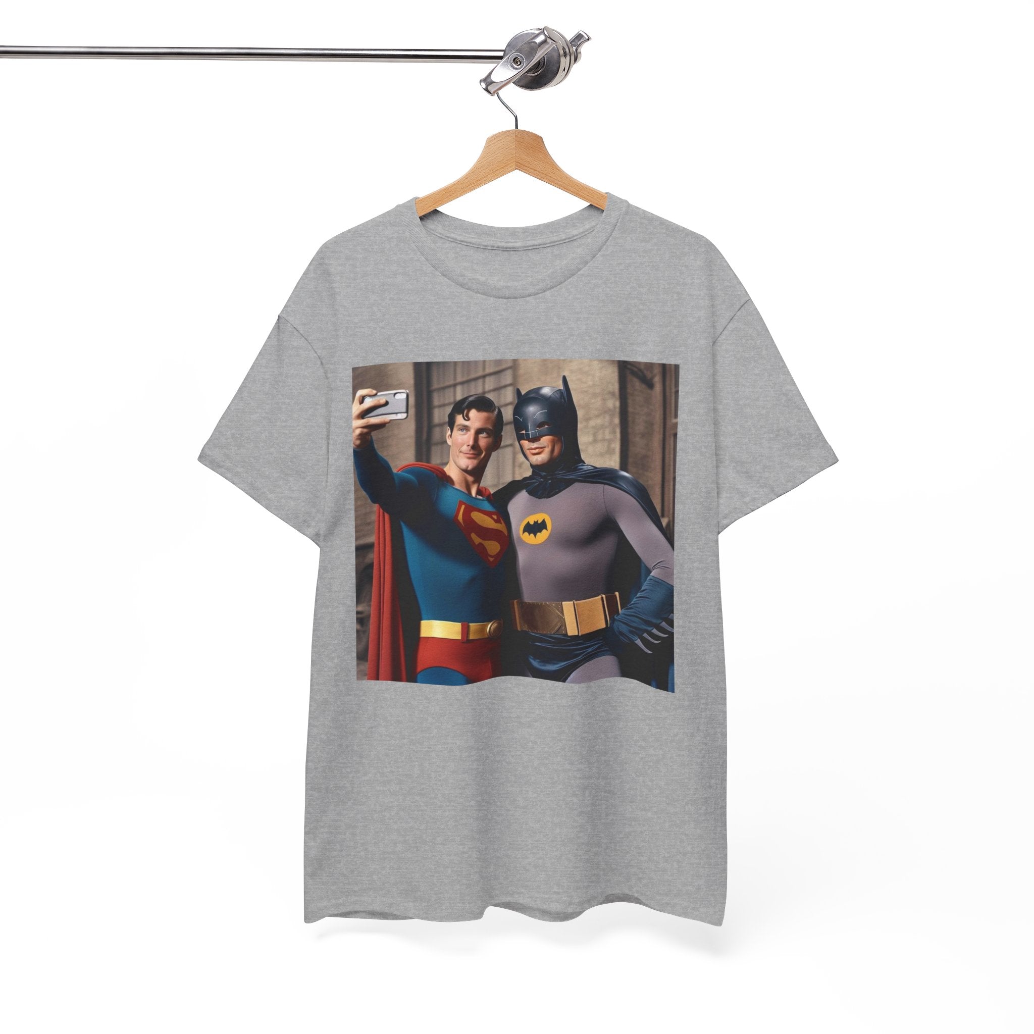 Retro Superhero Selfie - T shirt