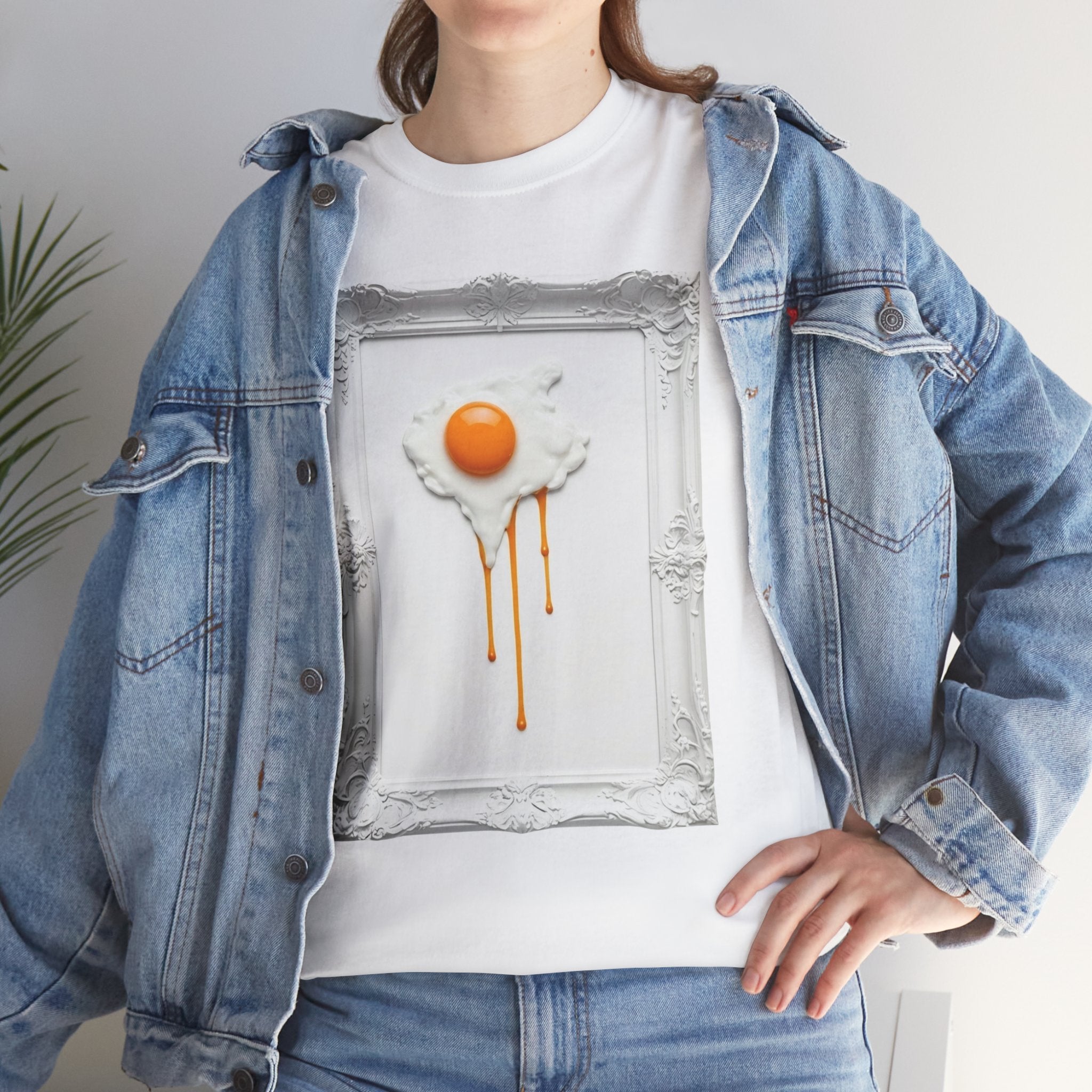 Artful Drip Fried Egg — T‑Shirt