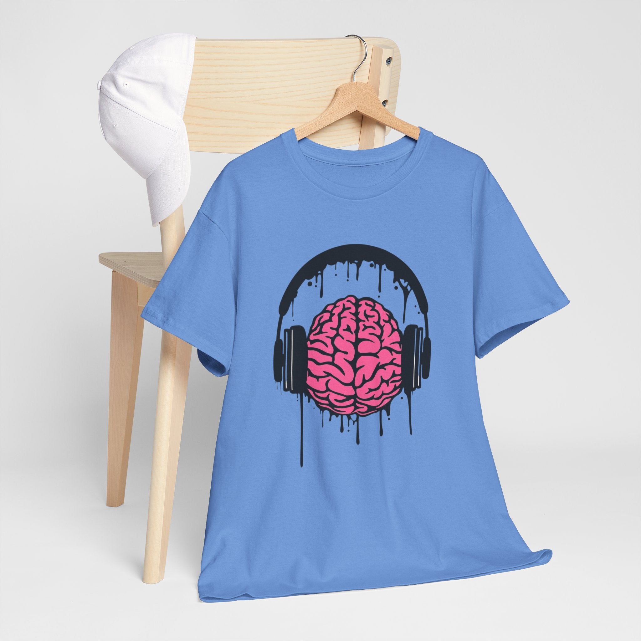Music Lover Dripping Brain — T-Shirt