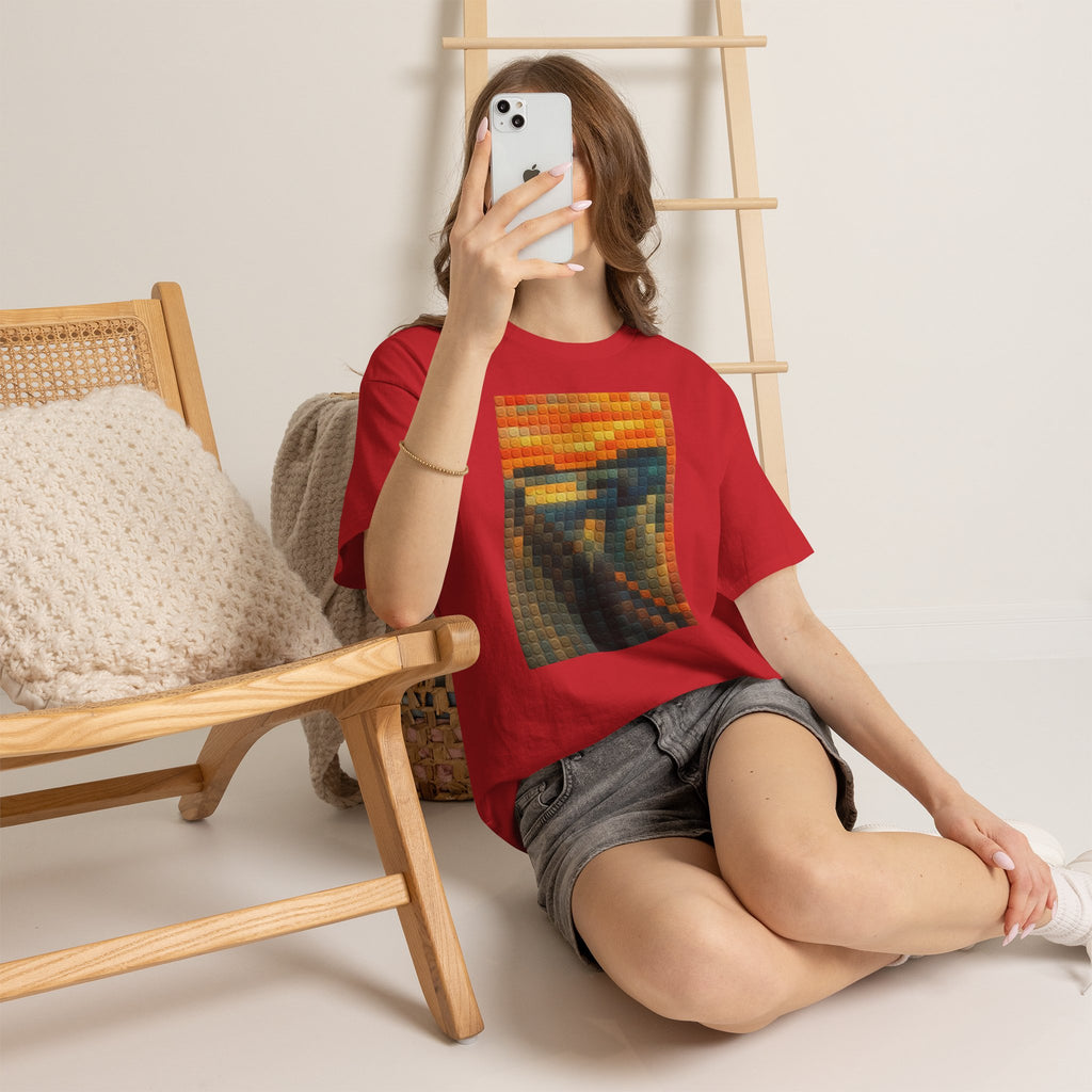 Pixelated Scream — T-Shirt
