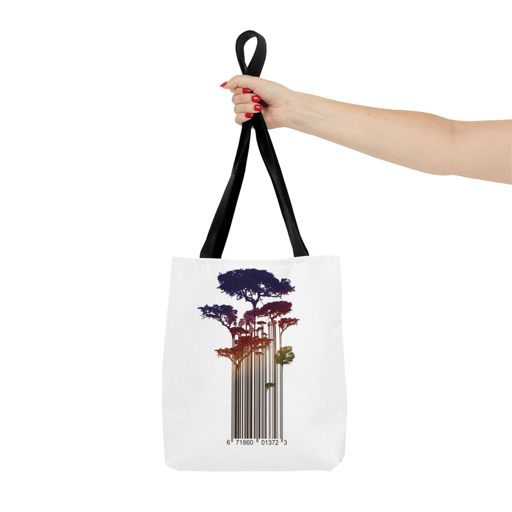 Barcode Forest — Tote Bag