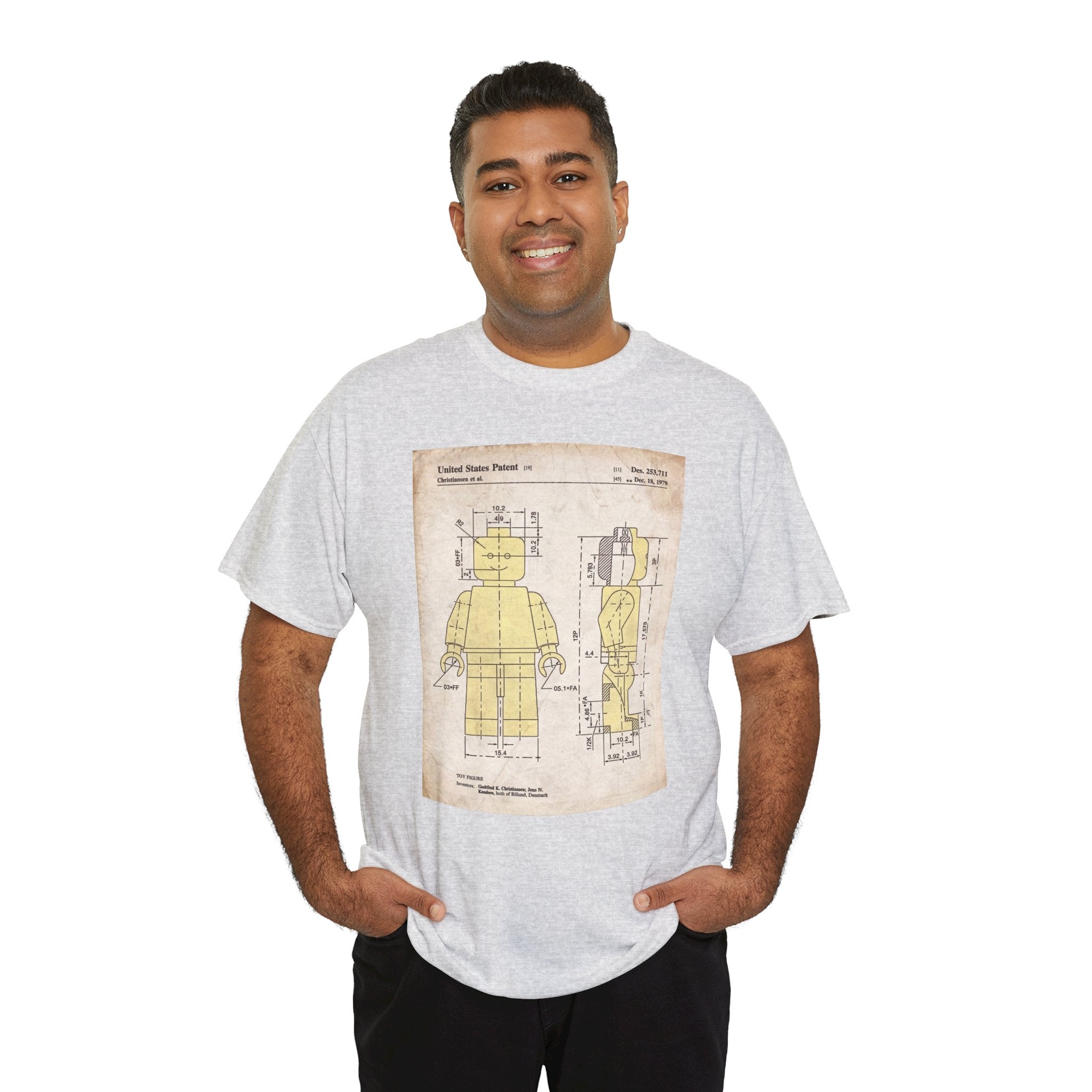 Lego Minifigure Patent — T‑Shirt