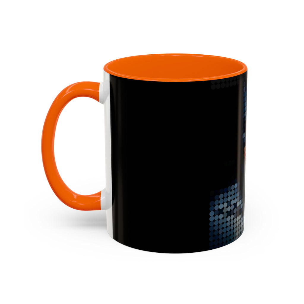 Pixel Art Dark Knight — Coffee Mug