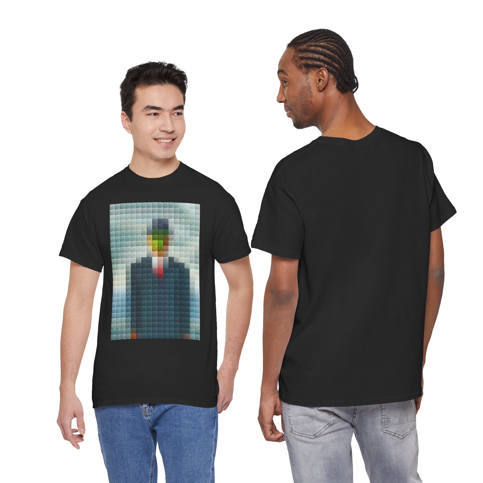 Surreal Pixelated Man - T-Shirt