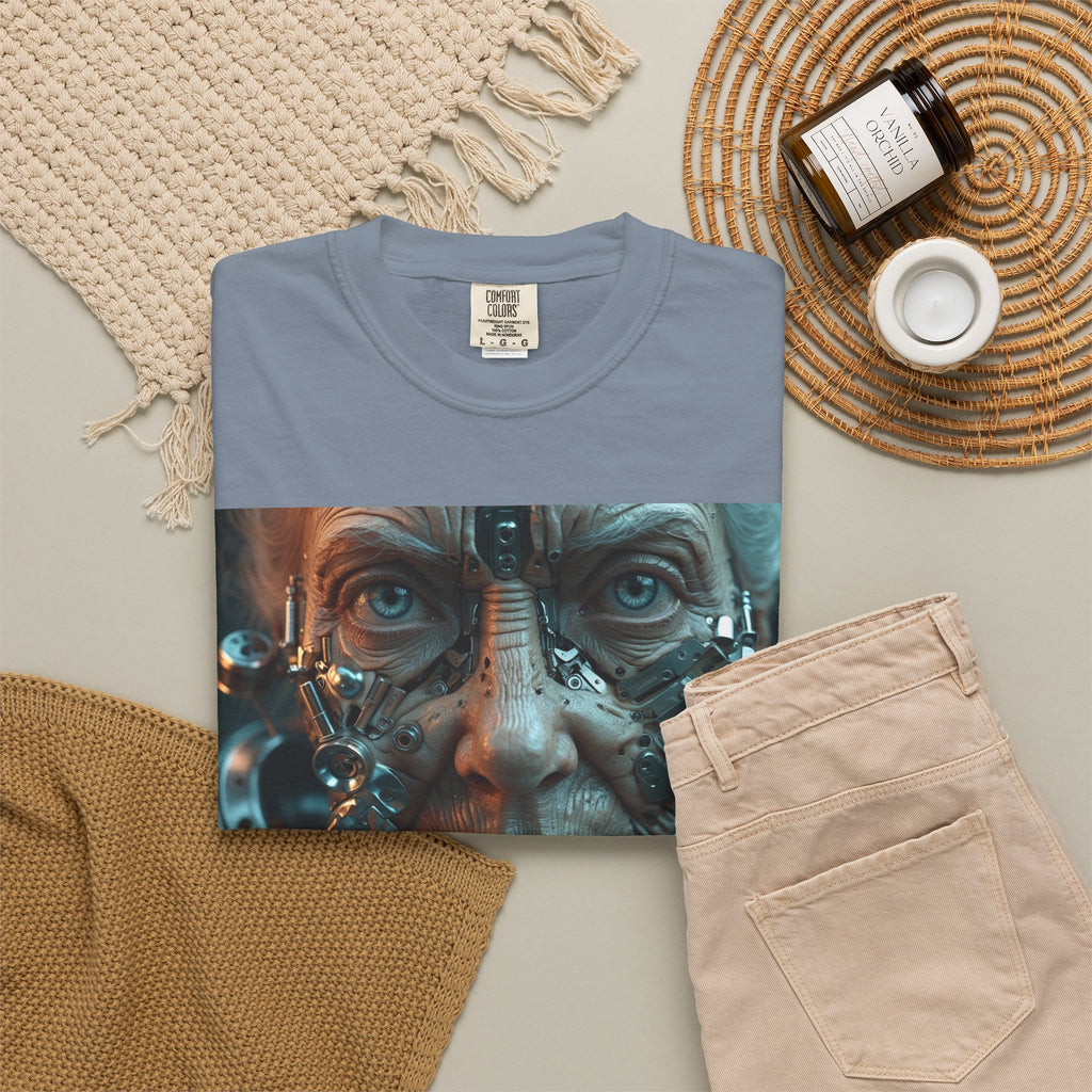 Cybernetic Old Face —T‑Shirt
