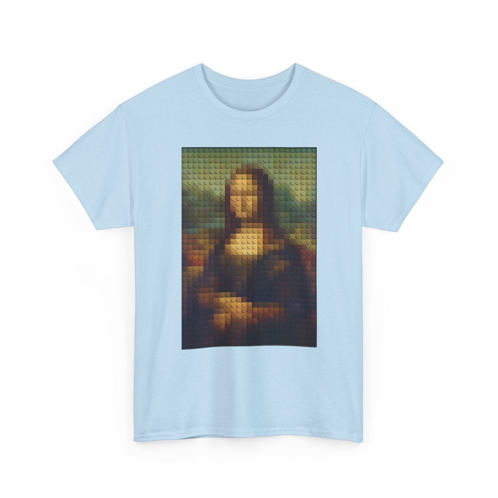 Pixelated Mona Lisa - T‑Shirt