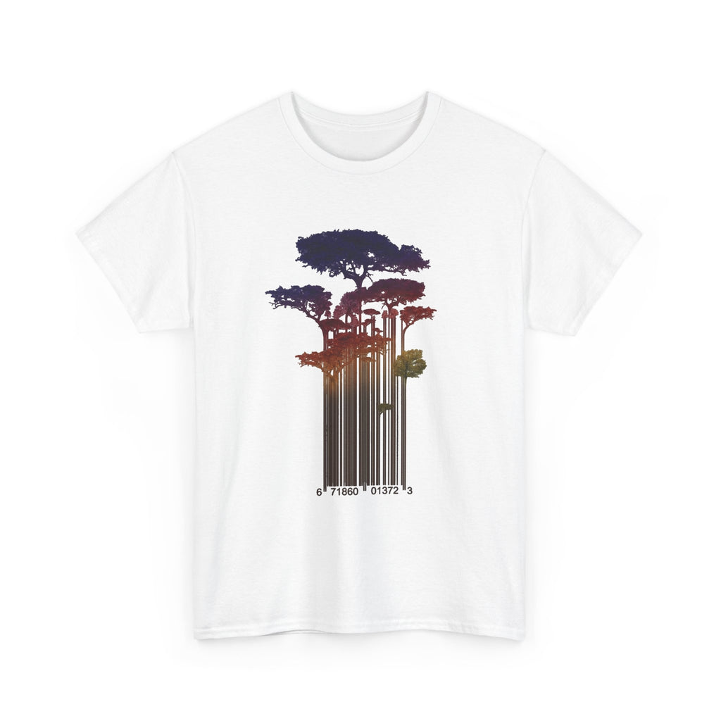 Barcode Forest T‑Shirt