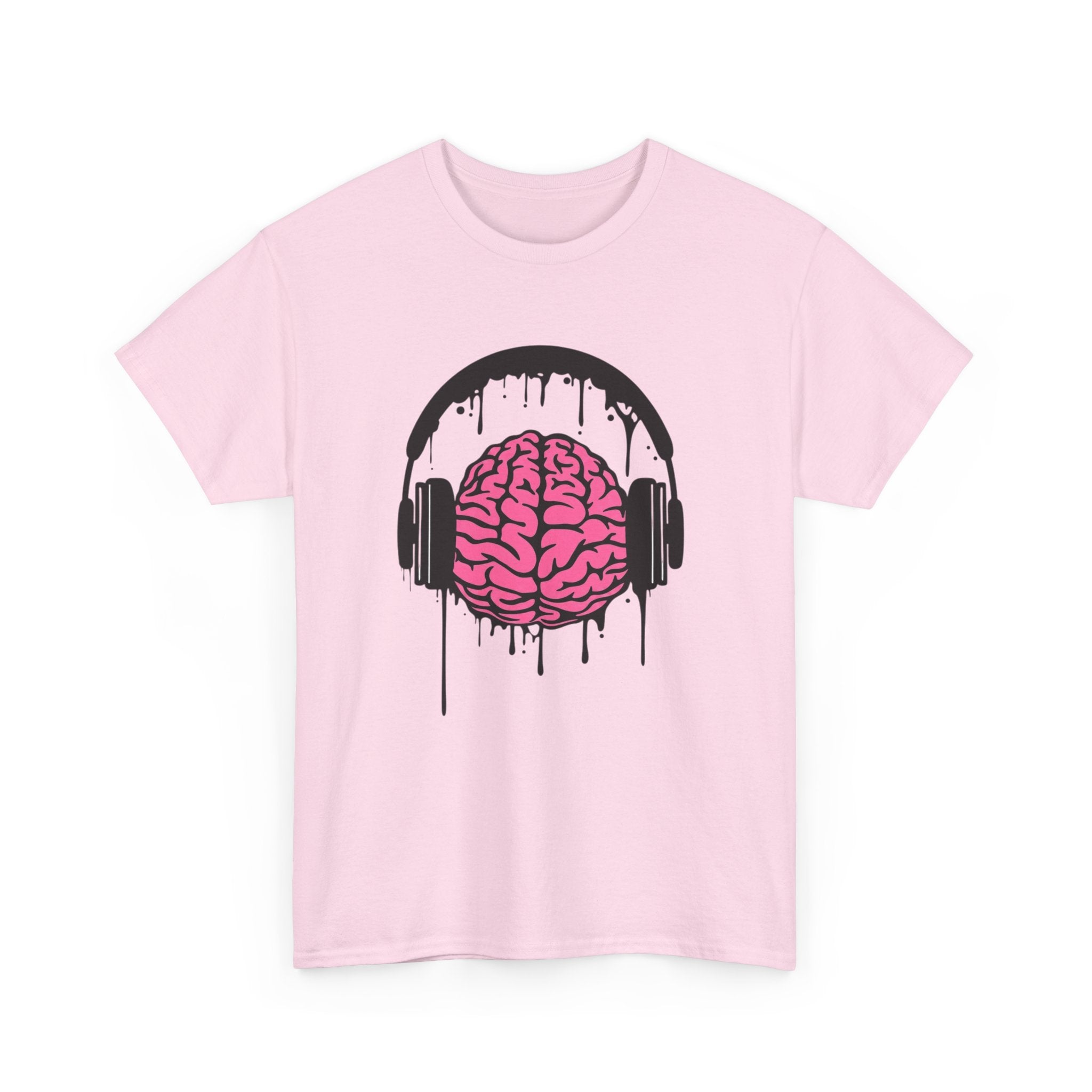 Music Lover Dripping Brain — T-Shirt