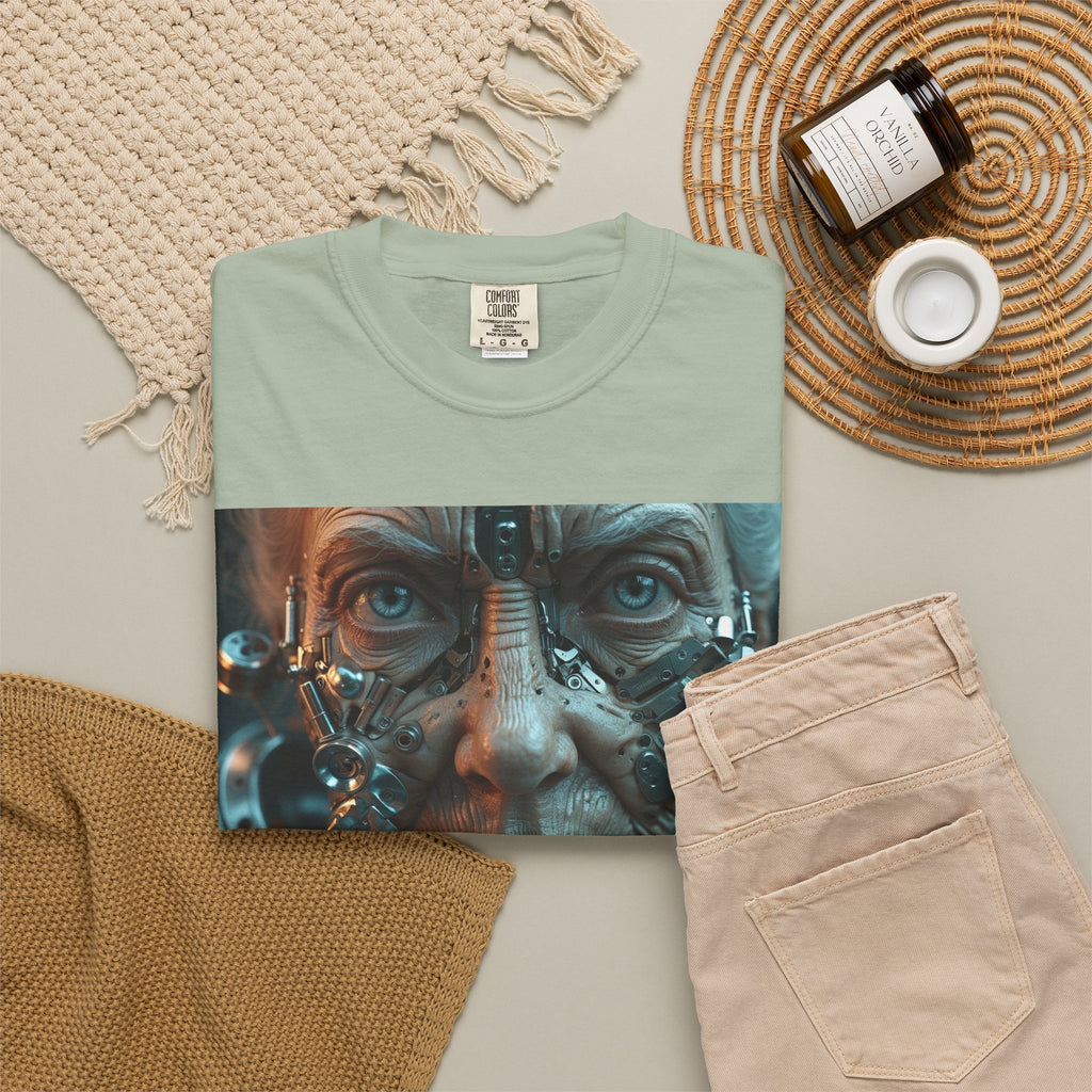 Cybernetic Old Face —T‑Shirt