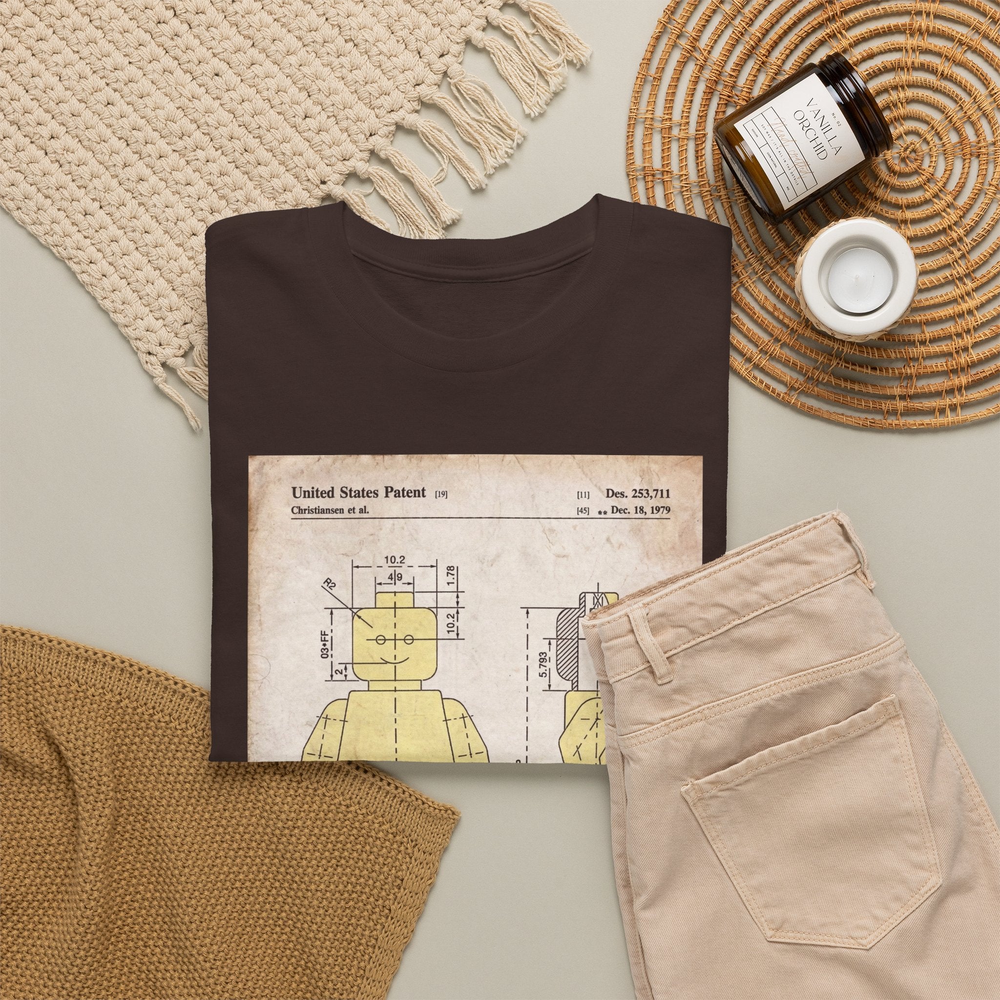 Lego Minifigure Patent — T‑Shirt