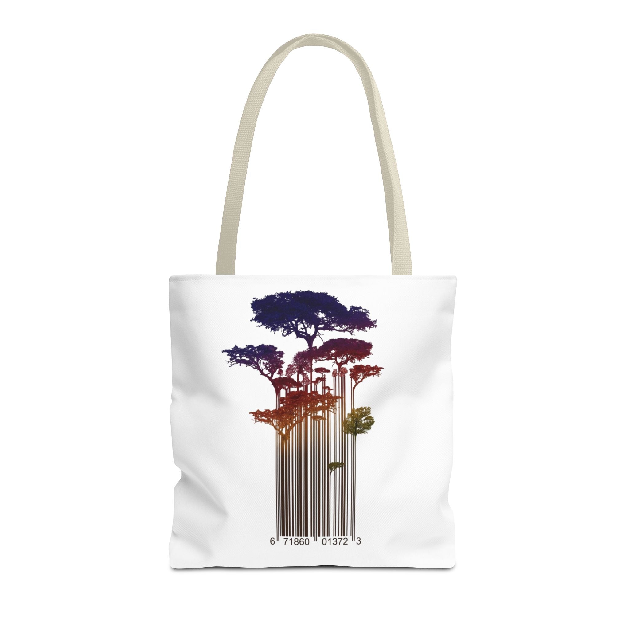 Barcode Forest — Tote Bag