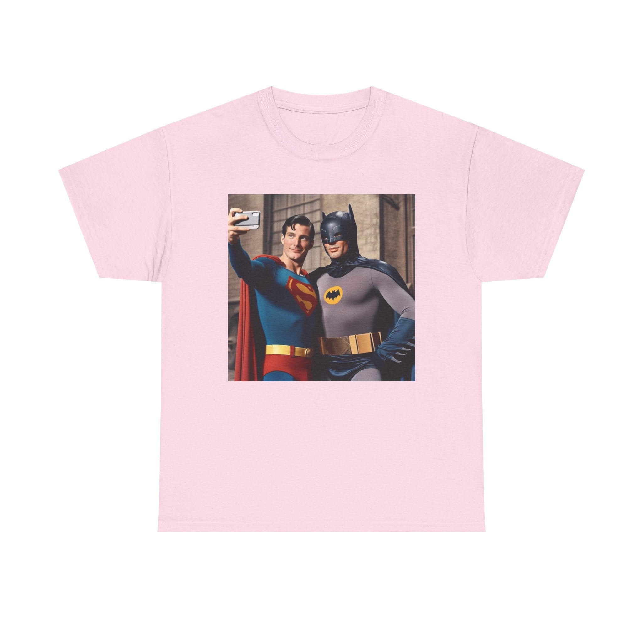 Retro Superhero Selfie - T shirt