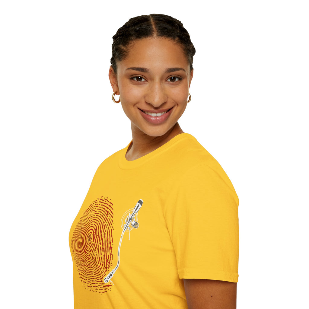 Fingerprint Turntable — T-Shirt