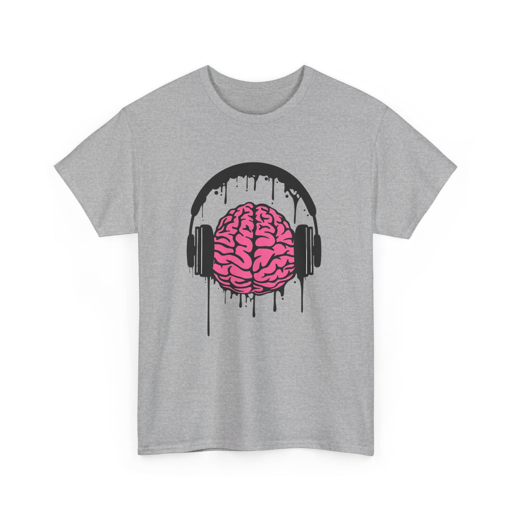 Music Lover Dripping Brain — T-Shirt