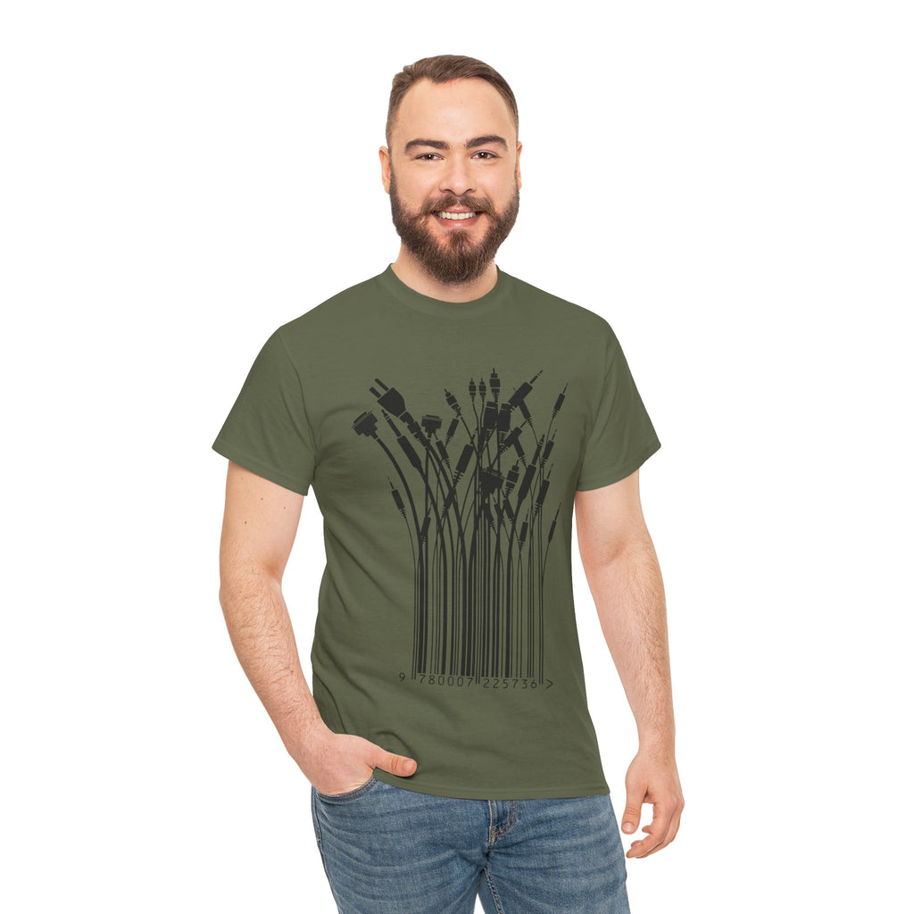 Barcode Wildflowers — T-Shirt
