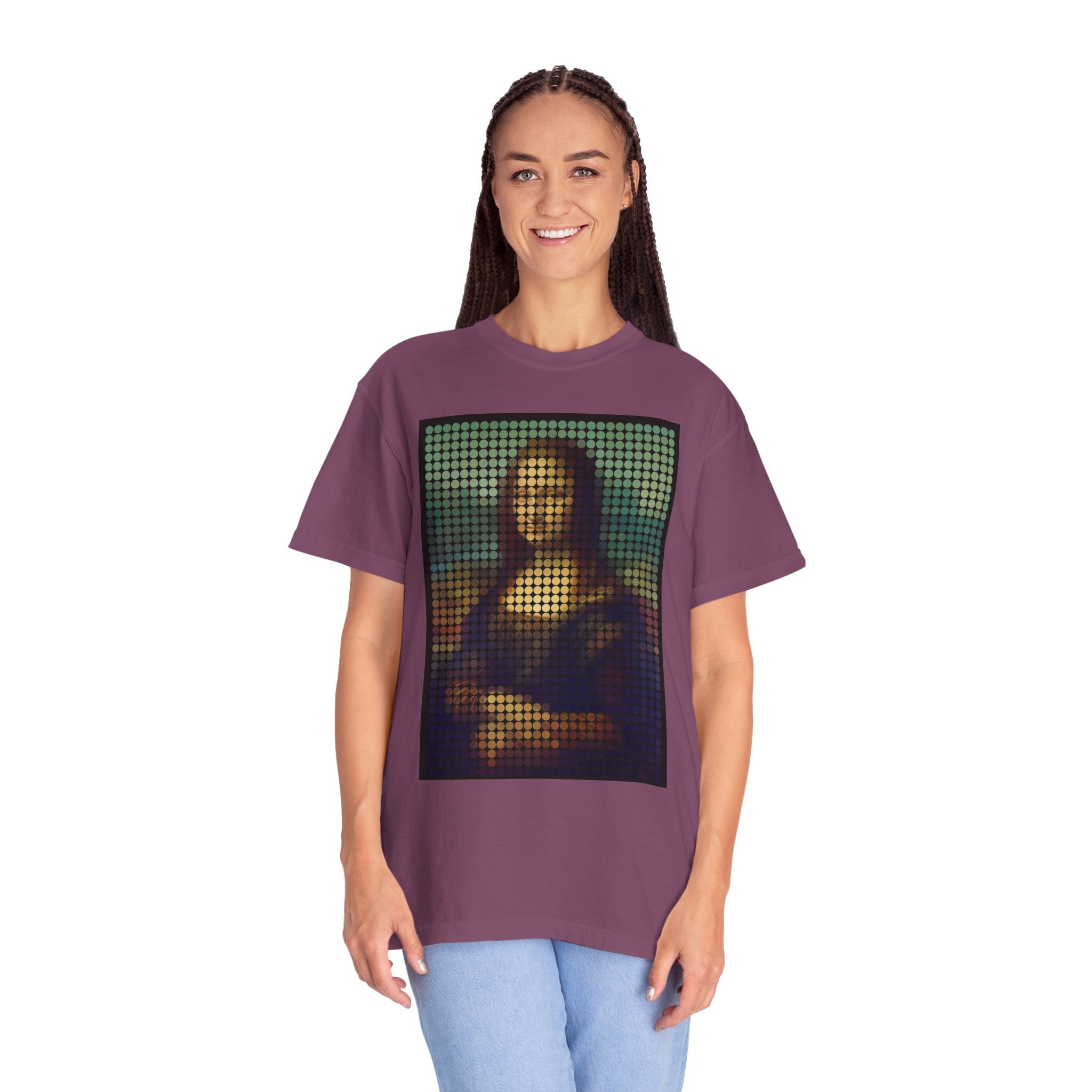 Mona Lisa Pixel Art — T-Shirt