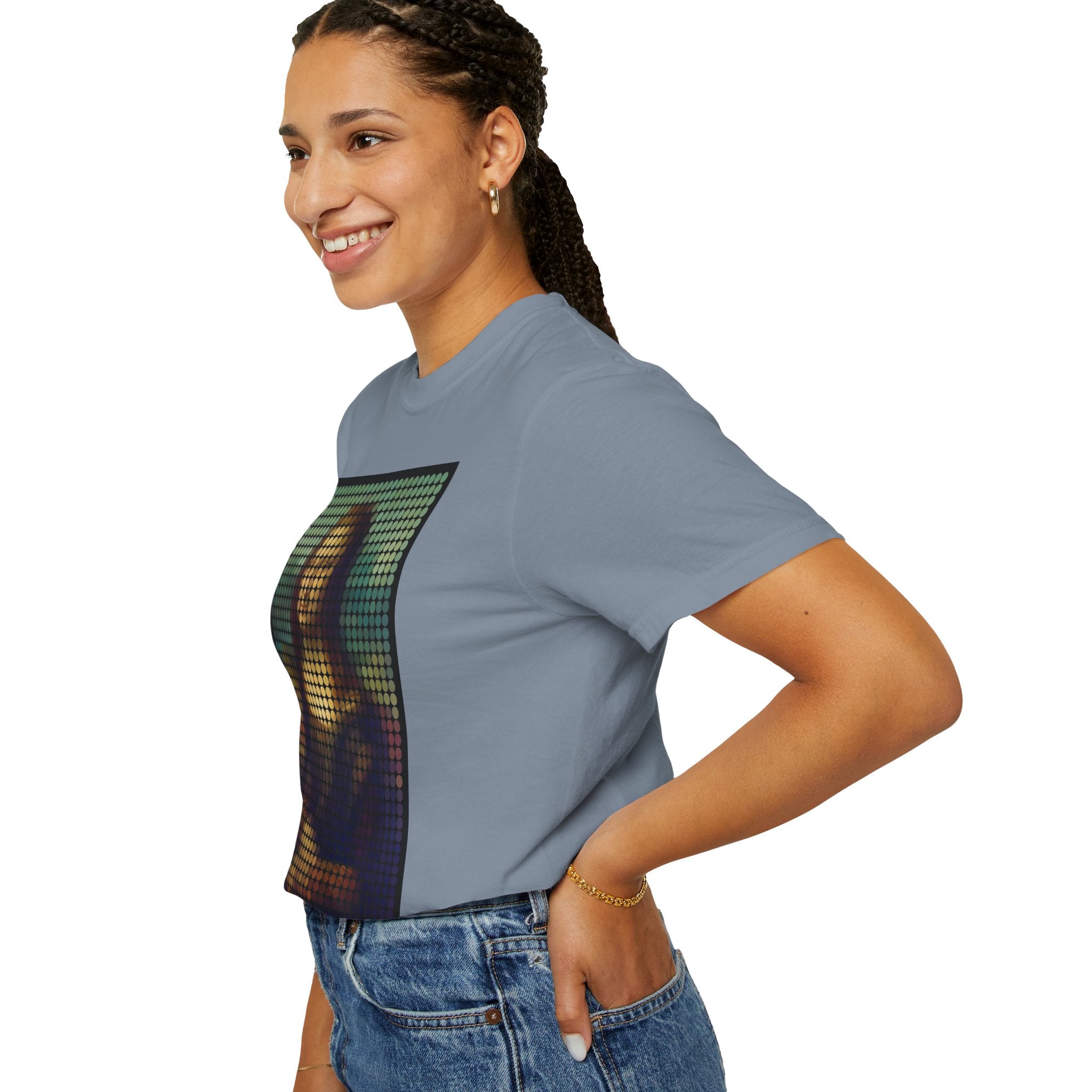 Mona Lisa Pixel Art — T-Shirt