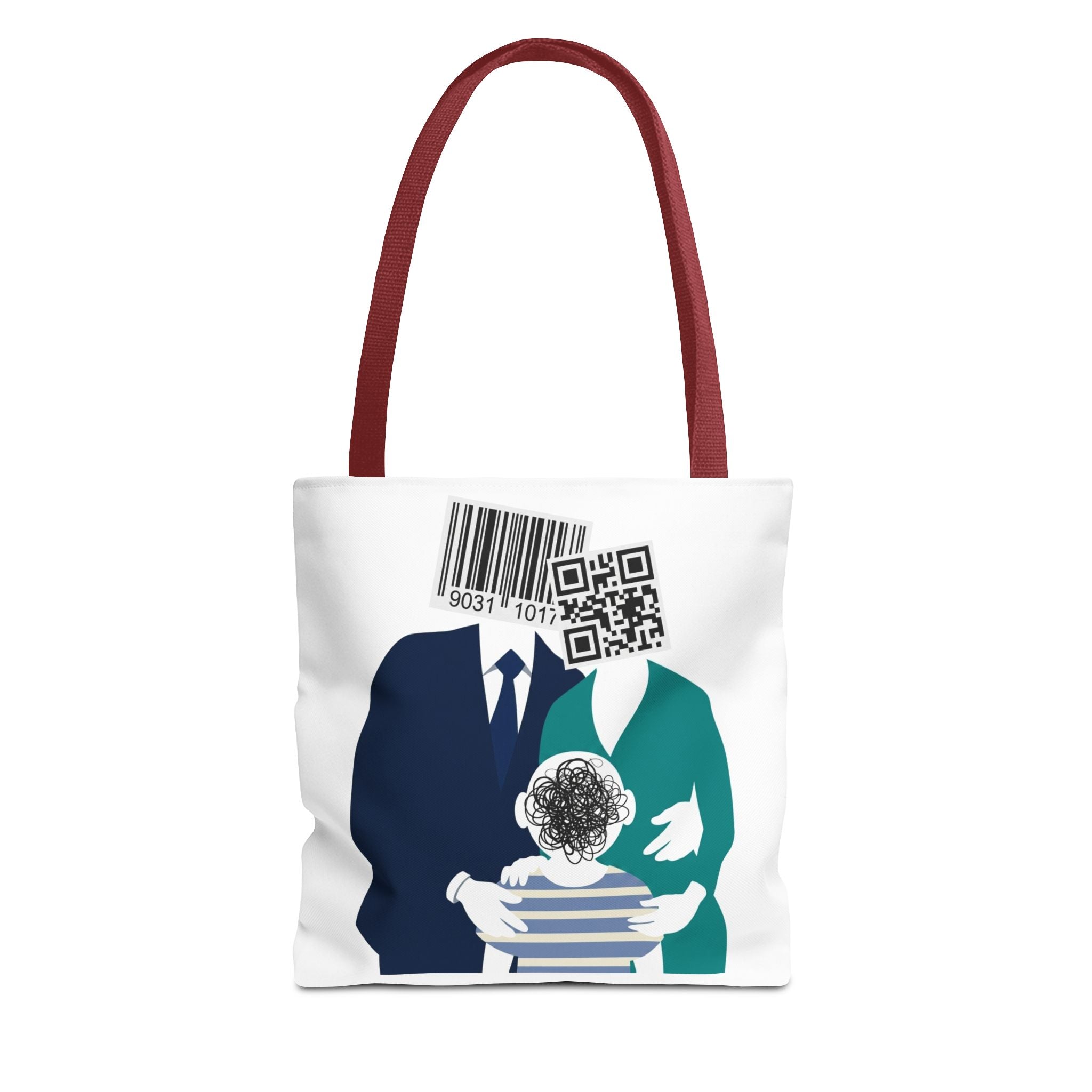 Barcode Family Portrait Tote Bag