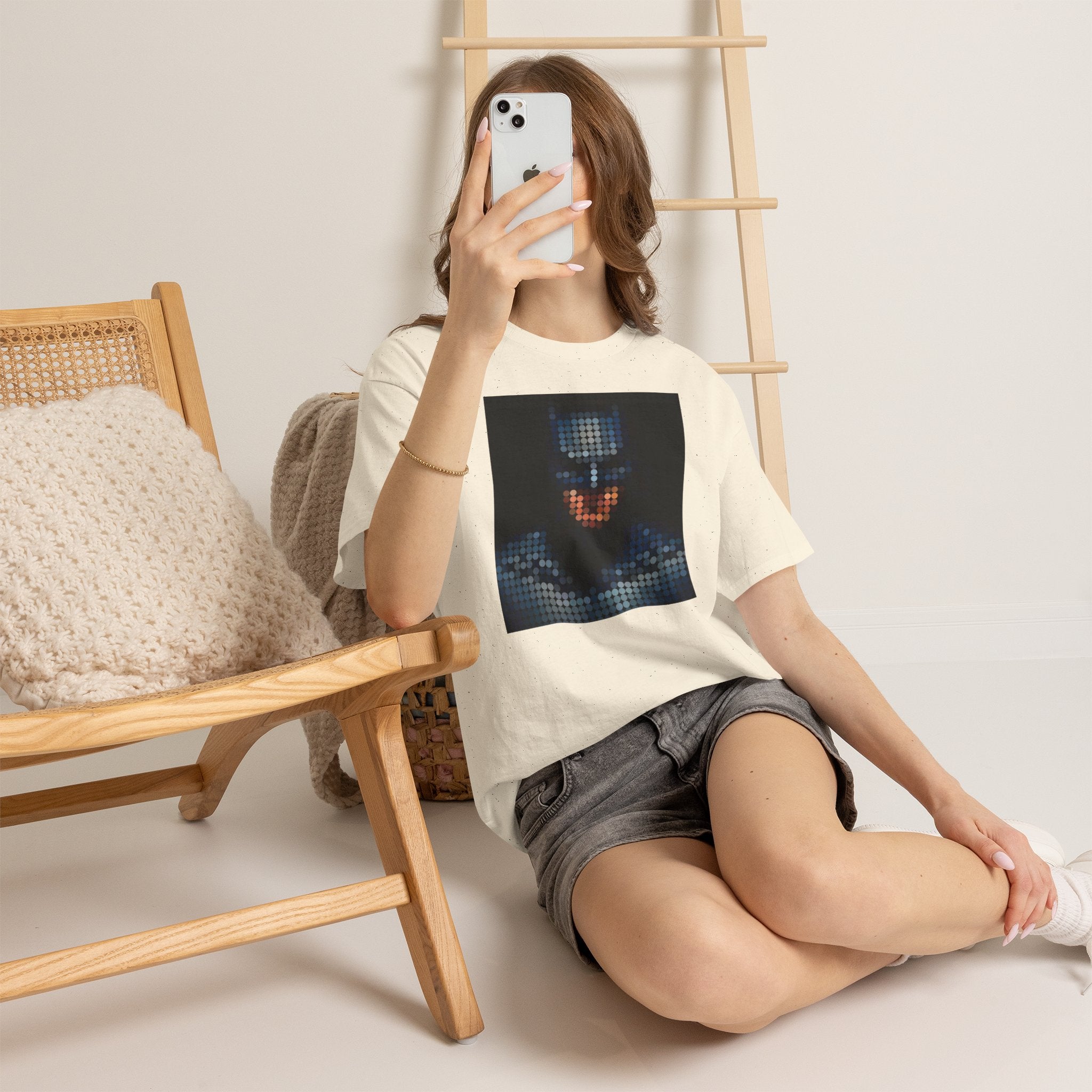 Pixel Art Batman Tee — T-Shirt