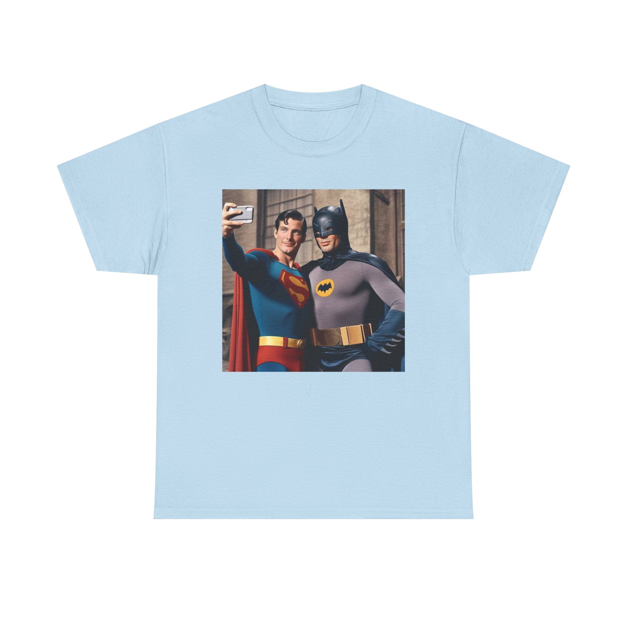 Retro Superhero Selfie - T shirt