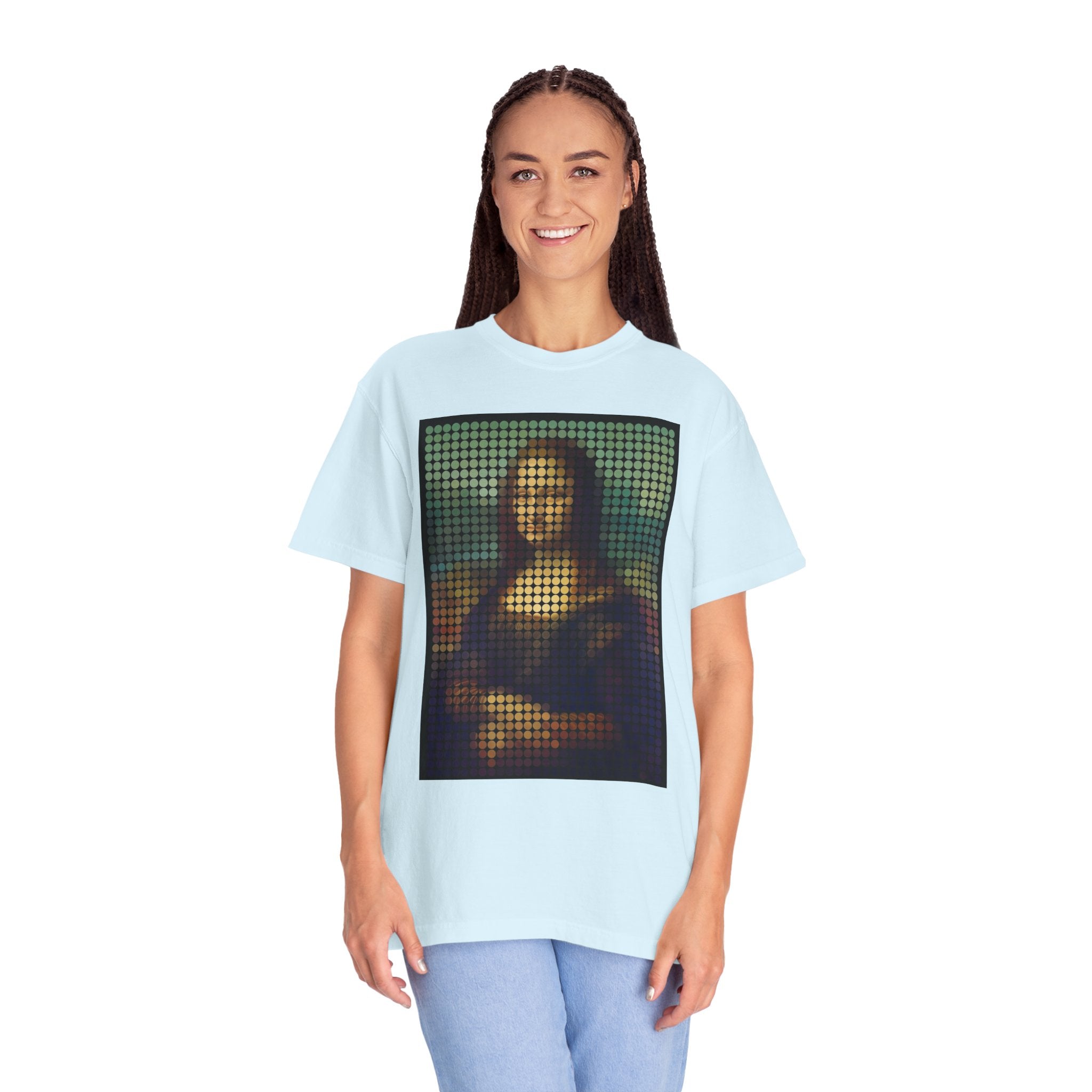 Mona Lisa Pixel Art — T-Shirt