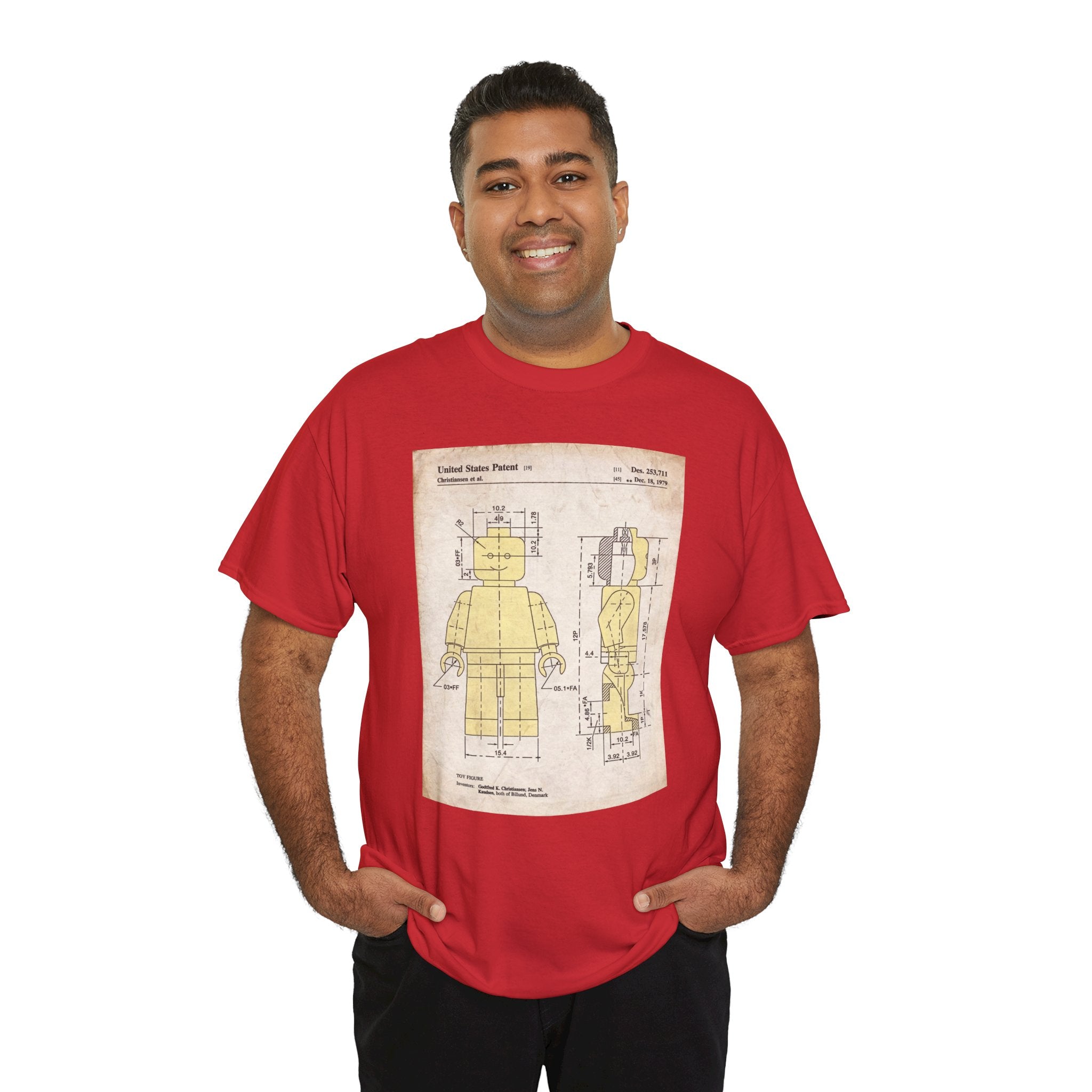 Lego Minifigure Patent — T‑Shirt