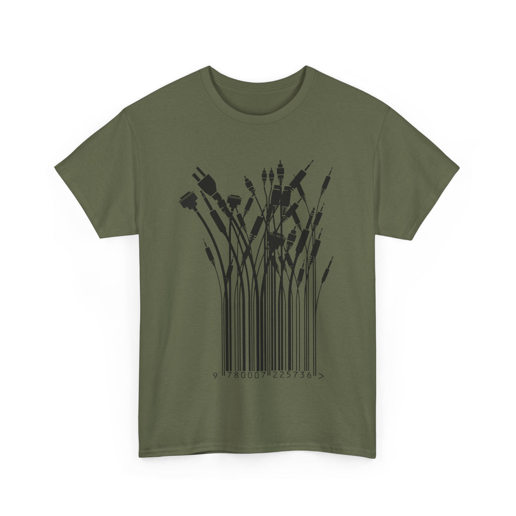 Barcode Wildflowers — T-Shirt