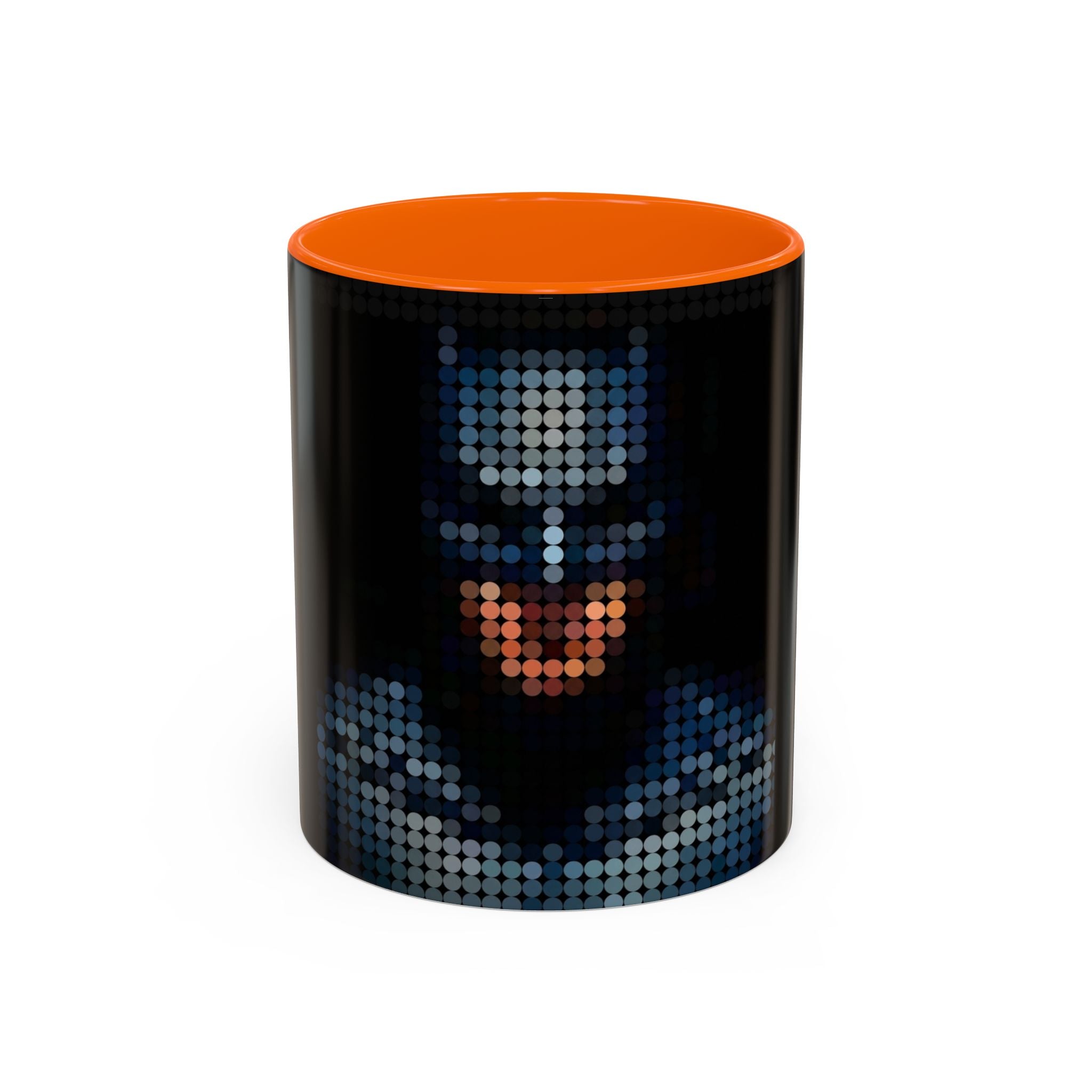 Pixel Art Dark Knight — Coffee Mug