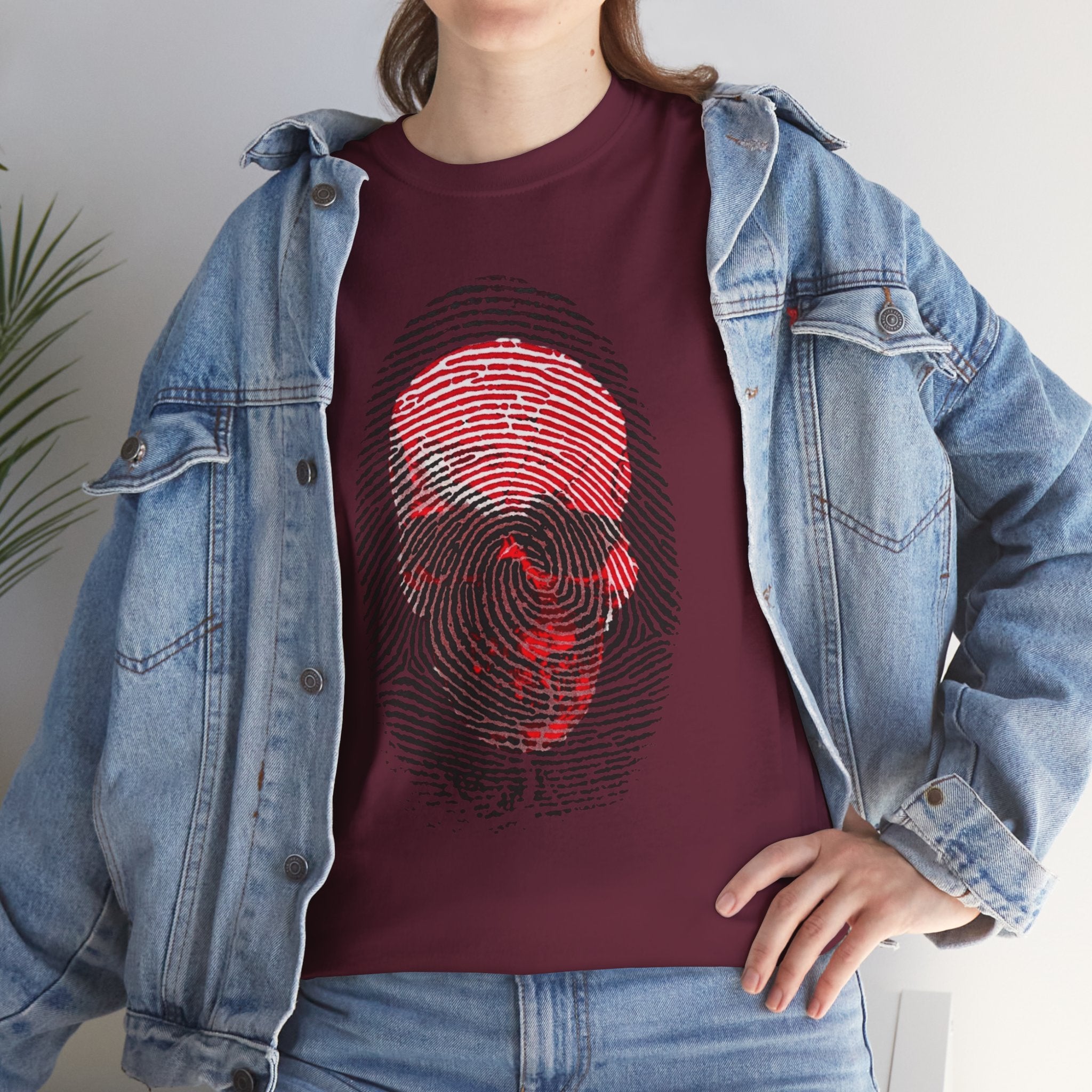 Skull Fingerprint — T-Shirt