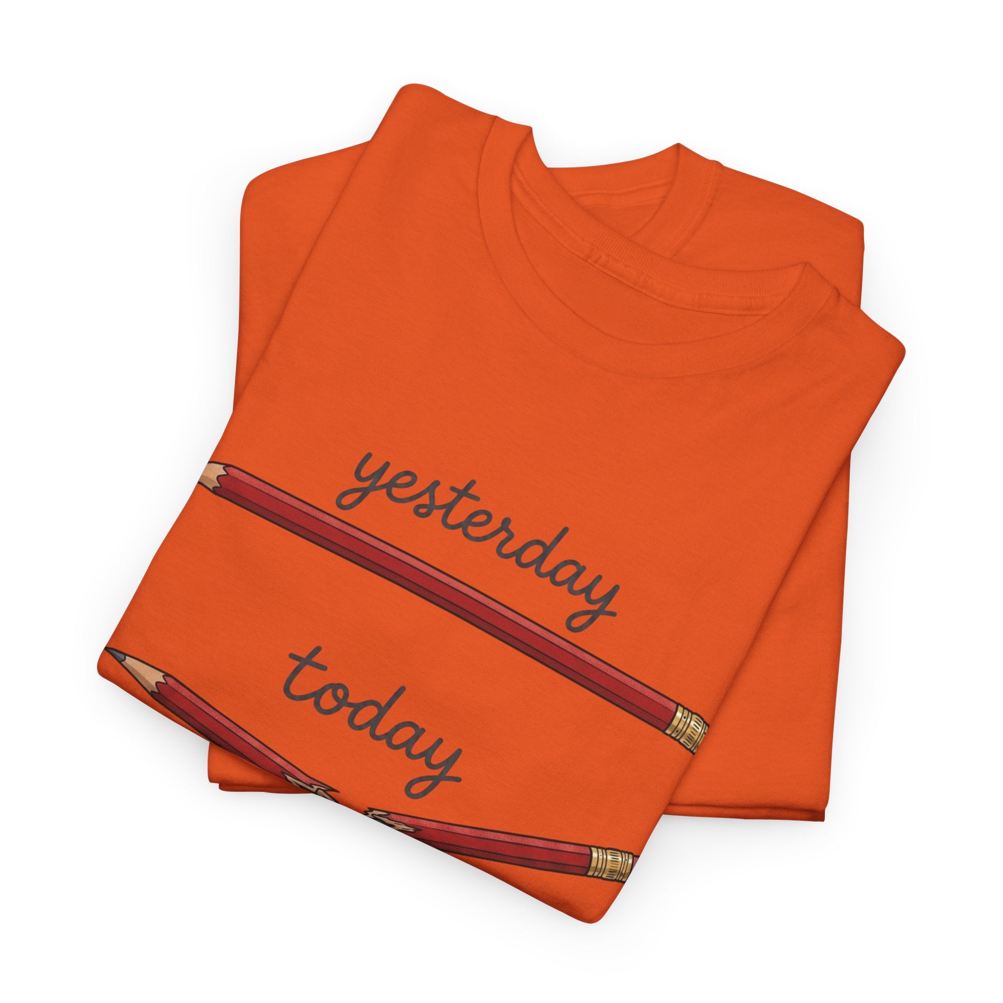 "yesterday, today, tomorrow" — Tshirt