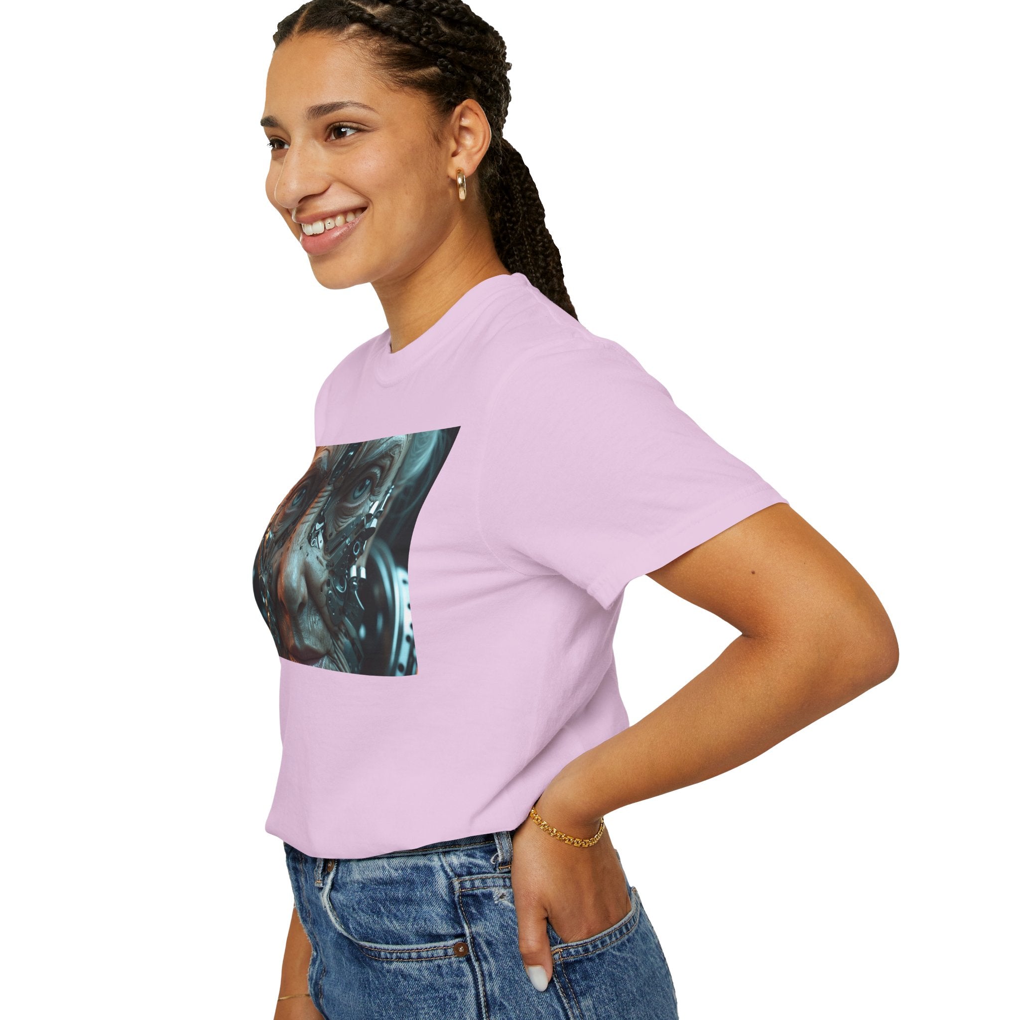 Cybernetic Old Face —T‑Shirt