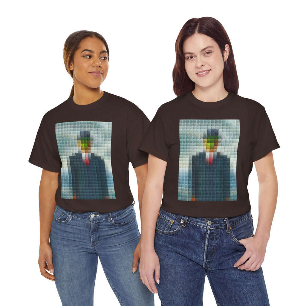 Surreal Pixelated Man - T-Shirt