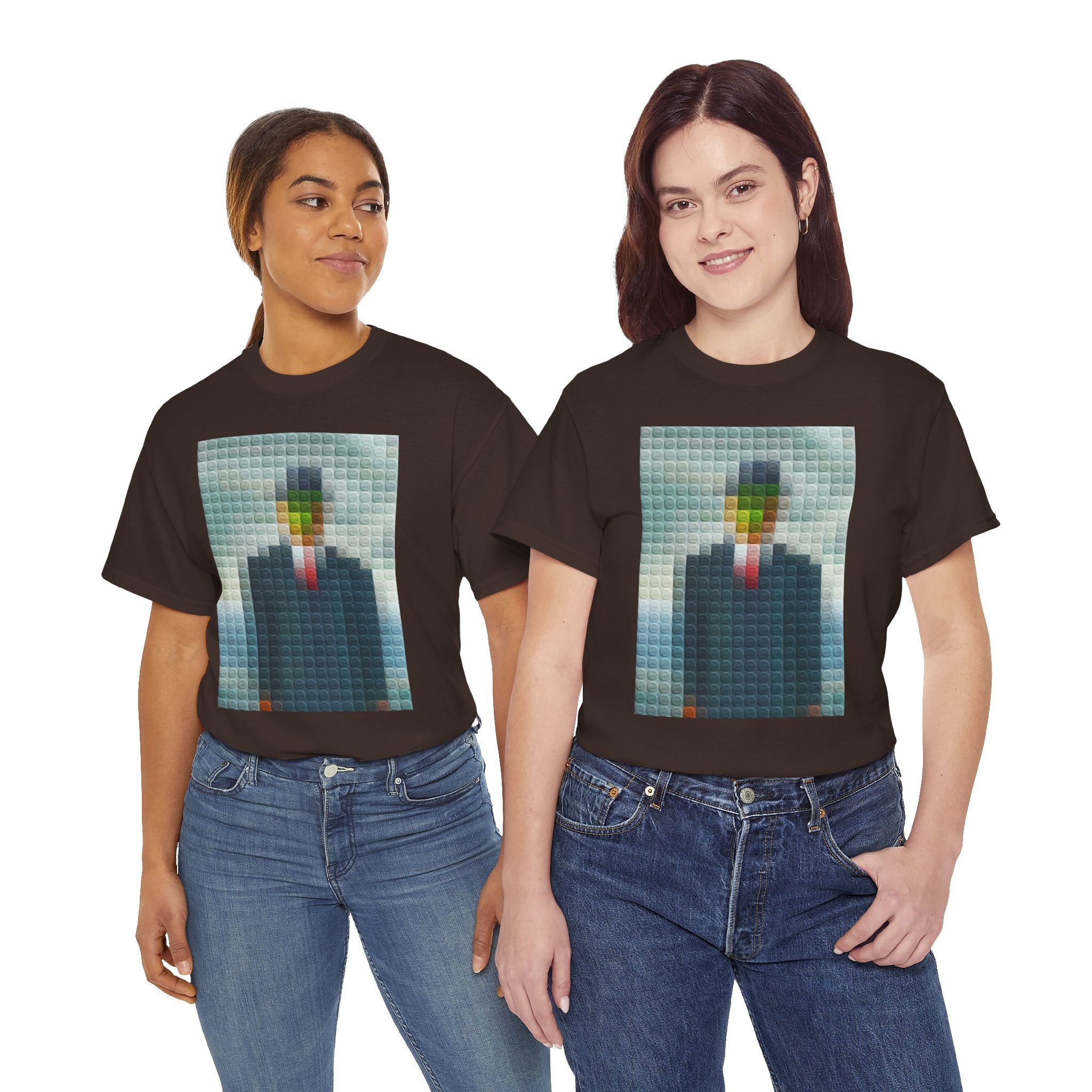 Surreal Pixelated Man - T-Shirt