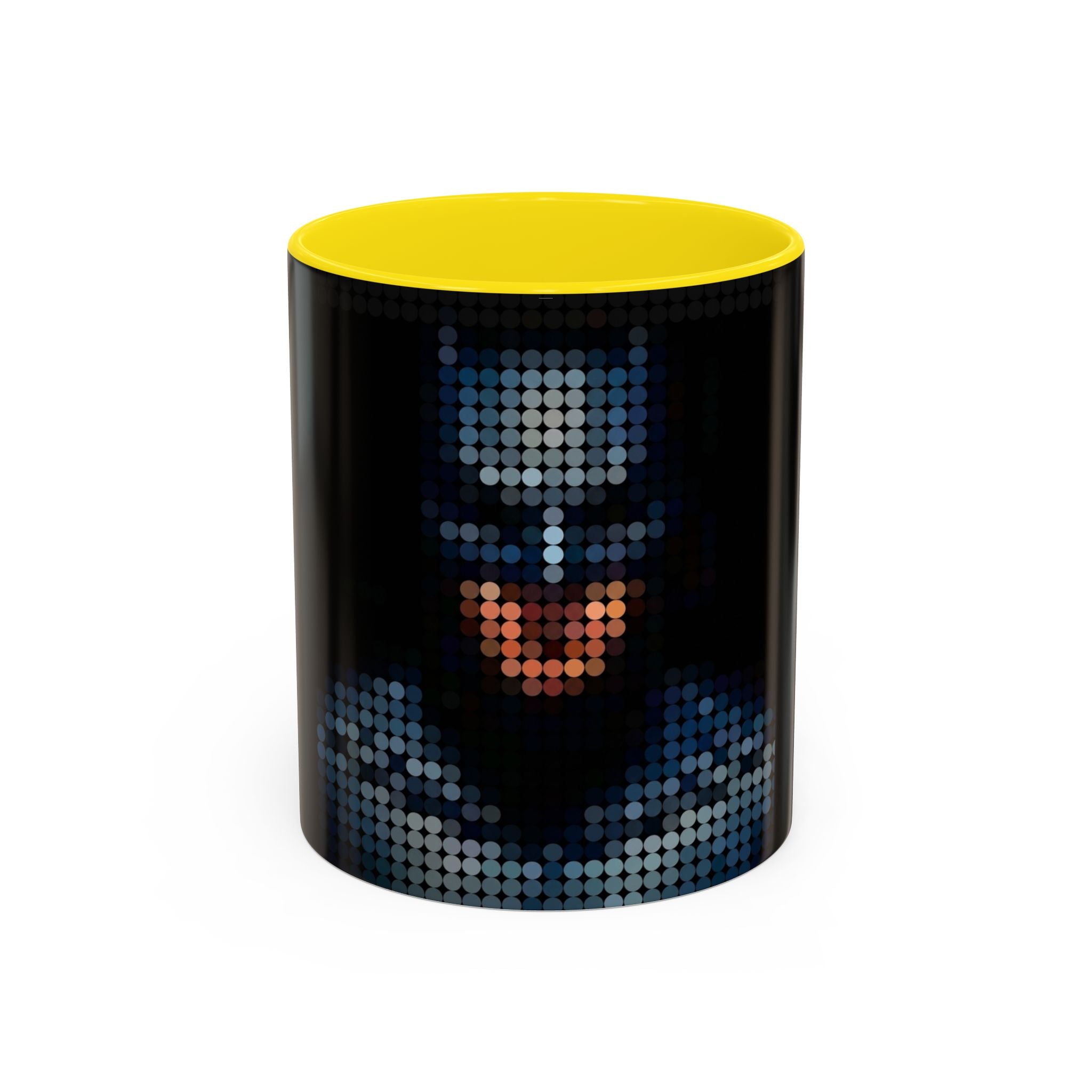 Pixel Art Dark Knight — Coffee Mug