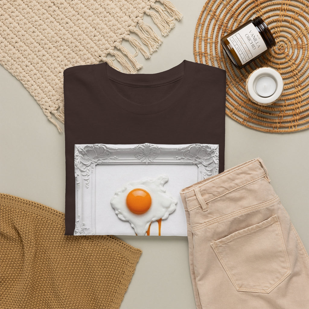 Artful Drip Fried Egg — T‑Shirt