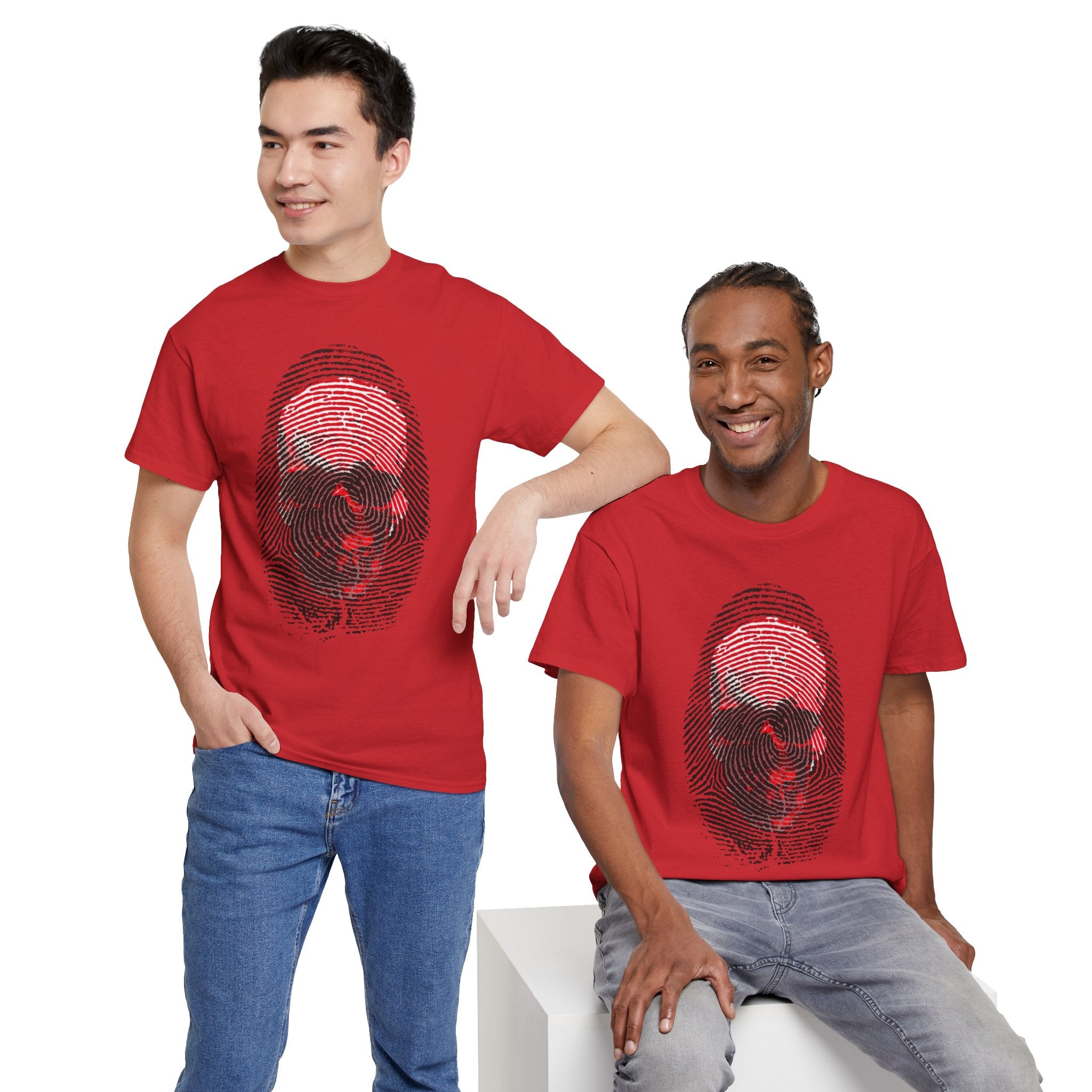Skull Fingerprint — T-Shirt