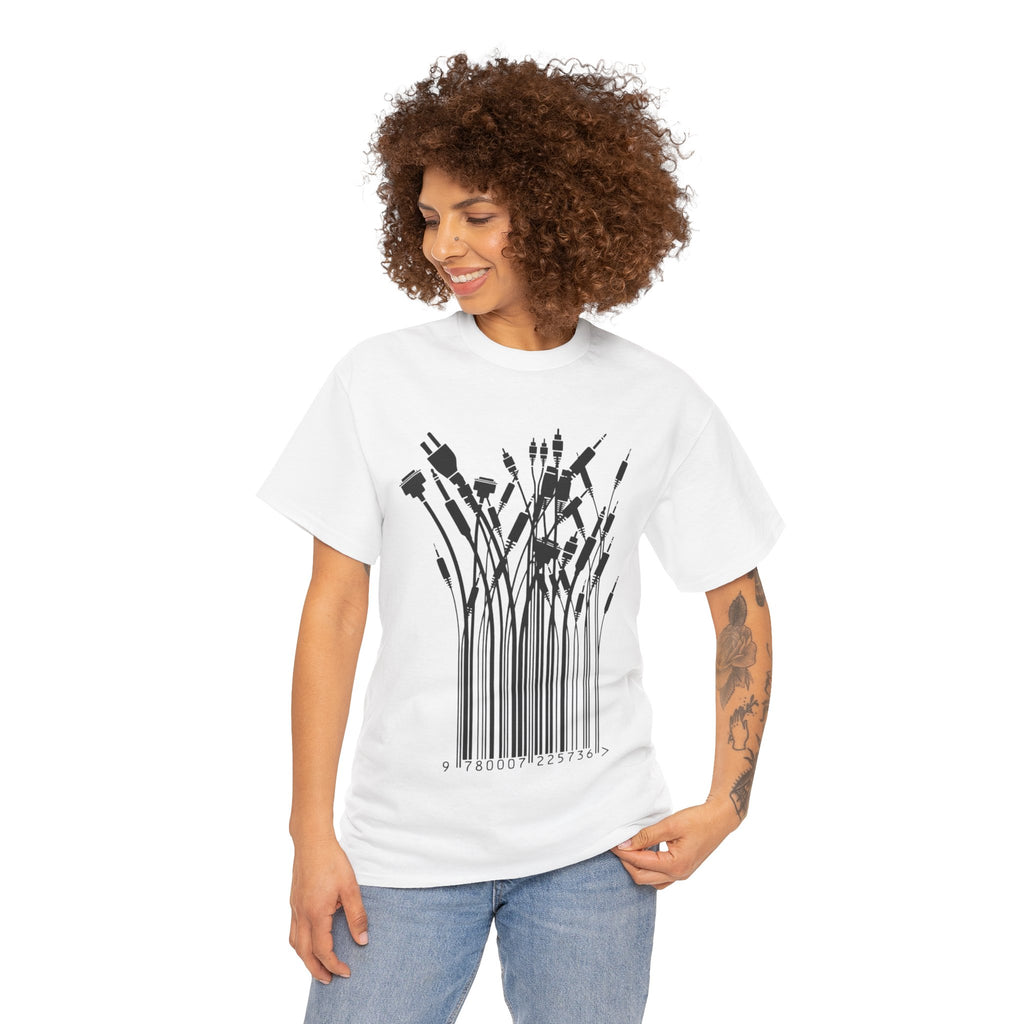 Barcode Wildflowers — T-Shirt