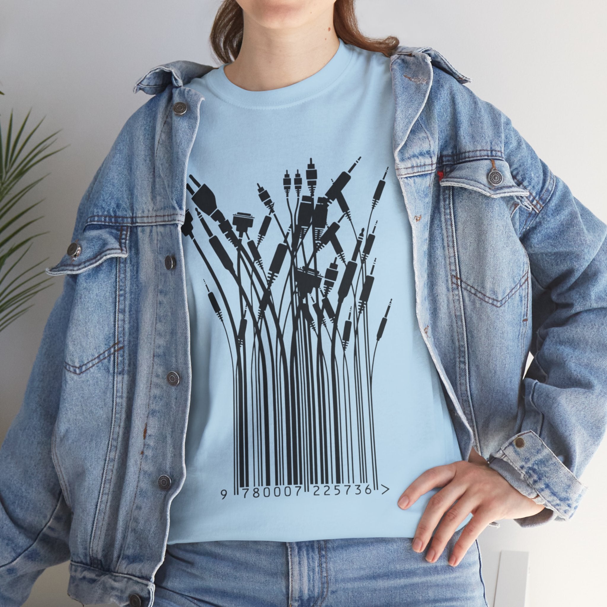 Barcode Wildflowers — T-Shirt