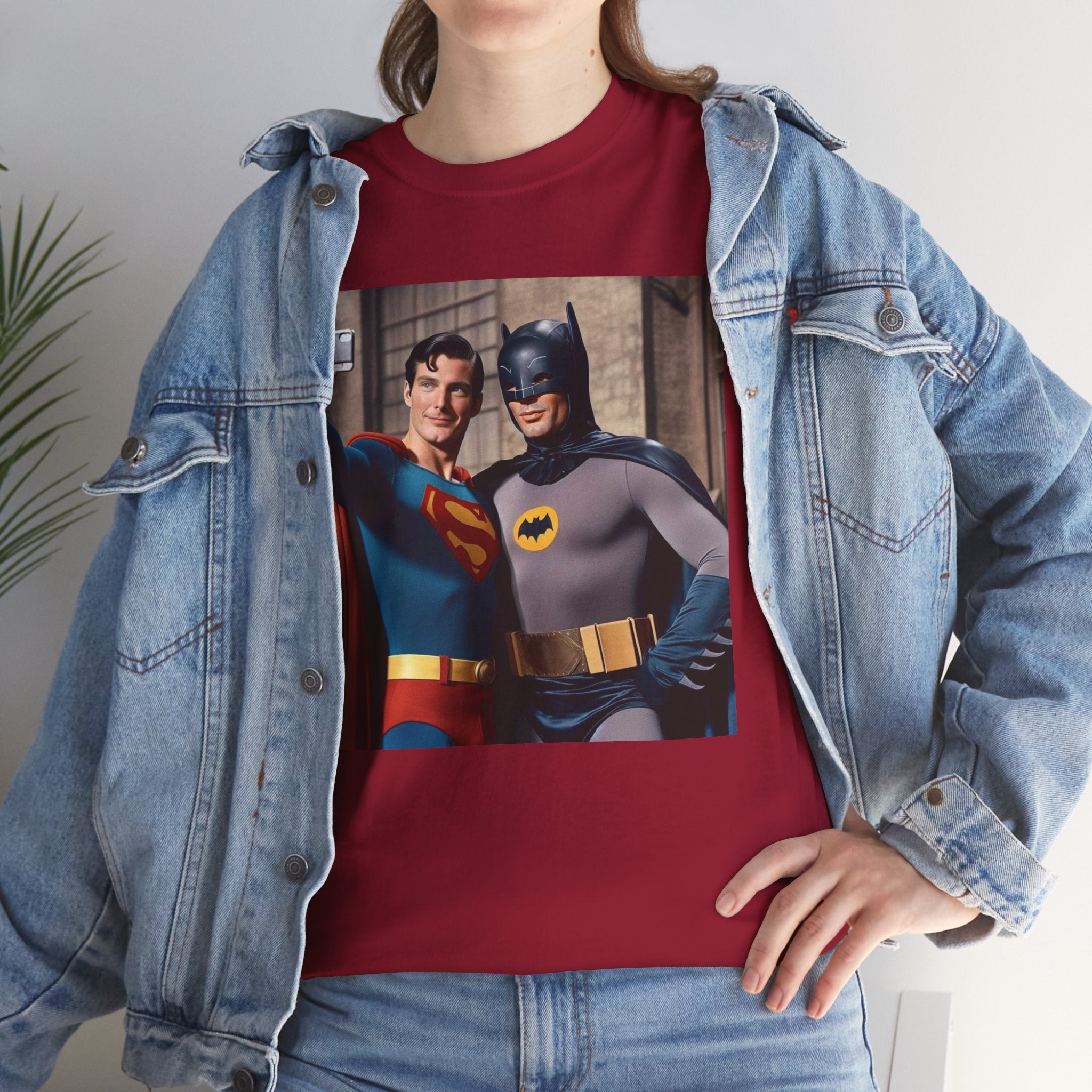 Retro Superhero Selfie - T shirt
